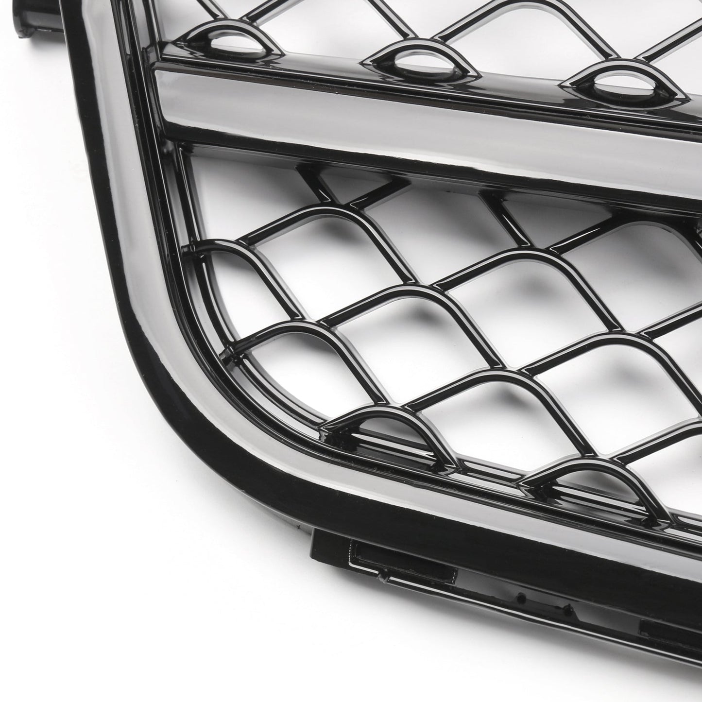 W204 C300 C-Class 2008-2014 Benz C350 Front Grill Gloss Black Car Grille C63 Style