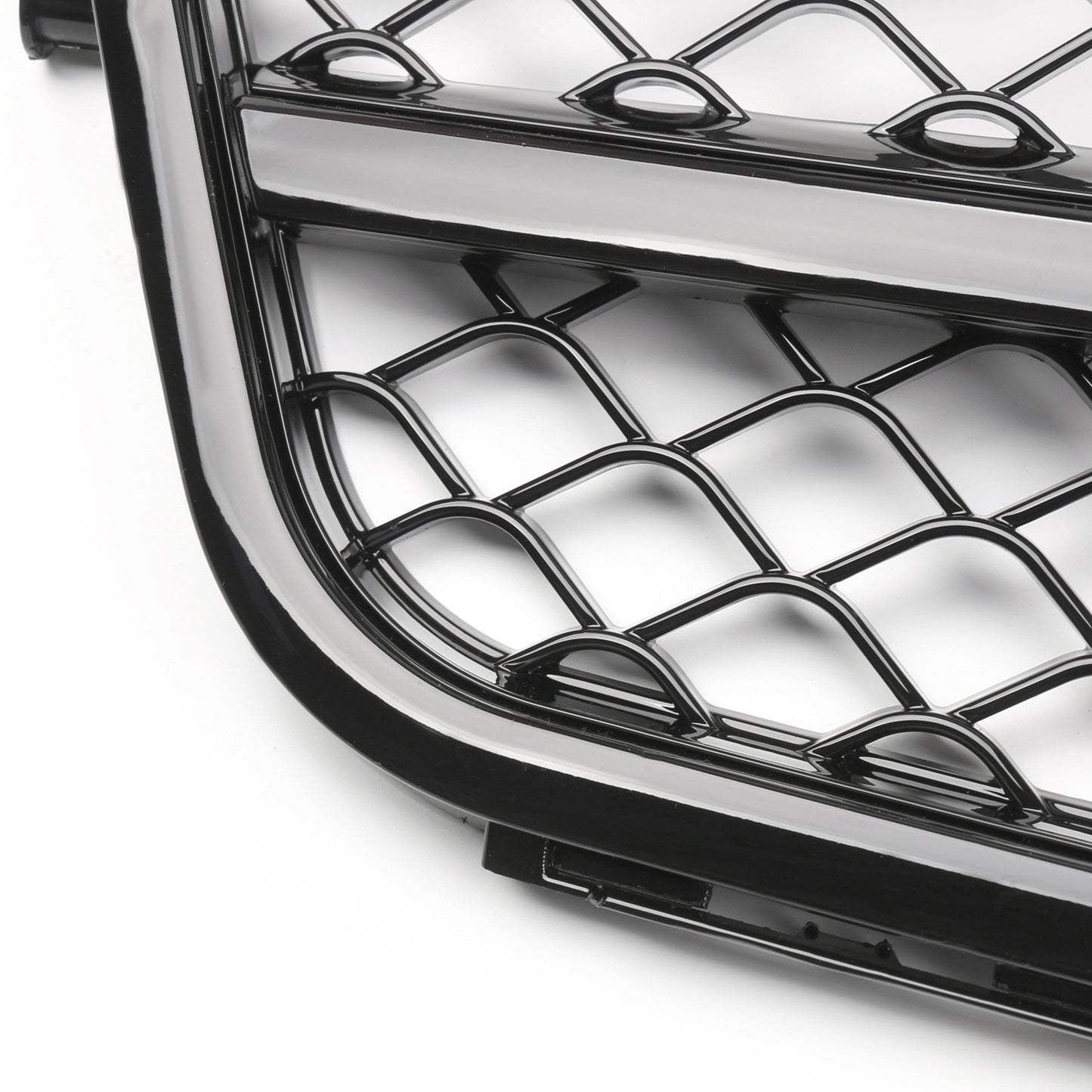 AMG 2008-2014 C-Class Benz W204 C300 C350 w/LED Front Bumper Car Grille Grill