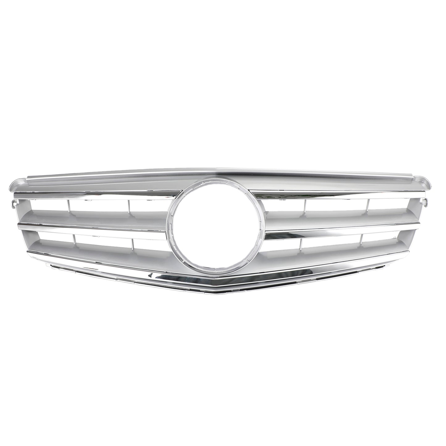 Front Grille Fit For Benz W204 C300 C350 2008-2014 W/LED Emblem CHR