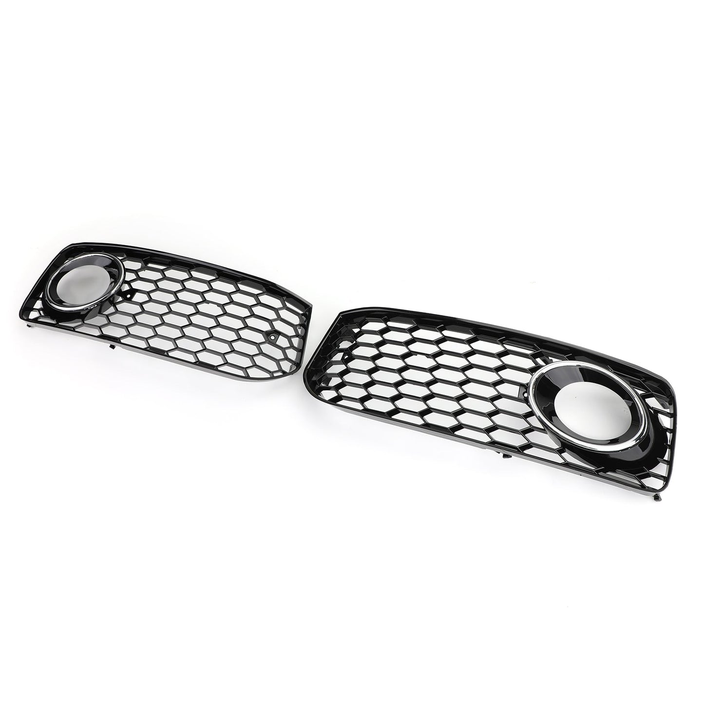 S5 B8 RS5 2008-2012 Fog Light Grill Grille With Trim L+R