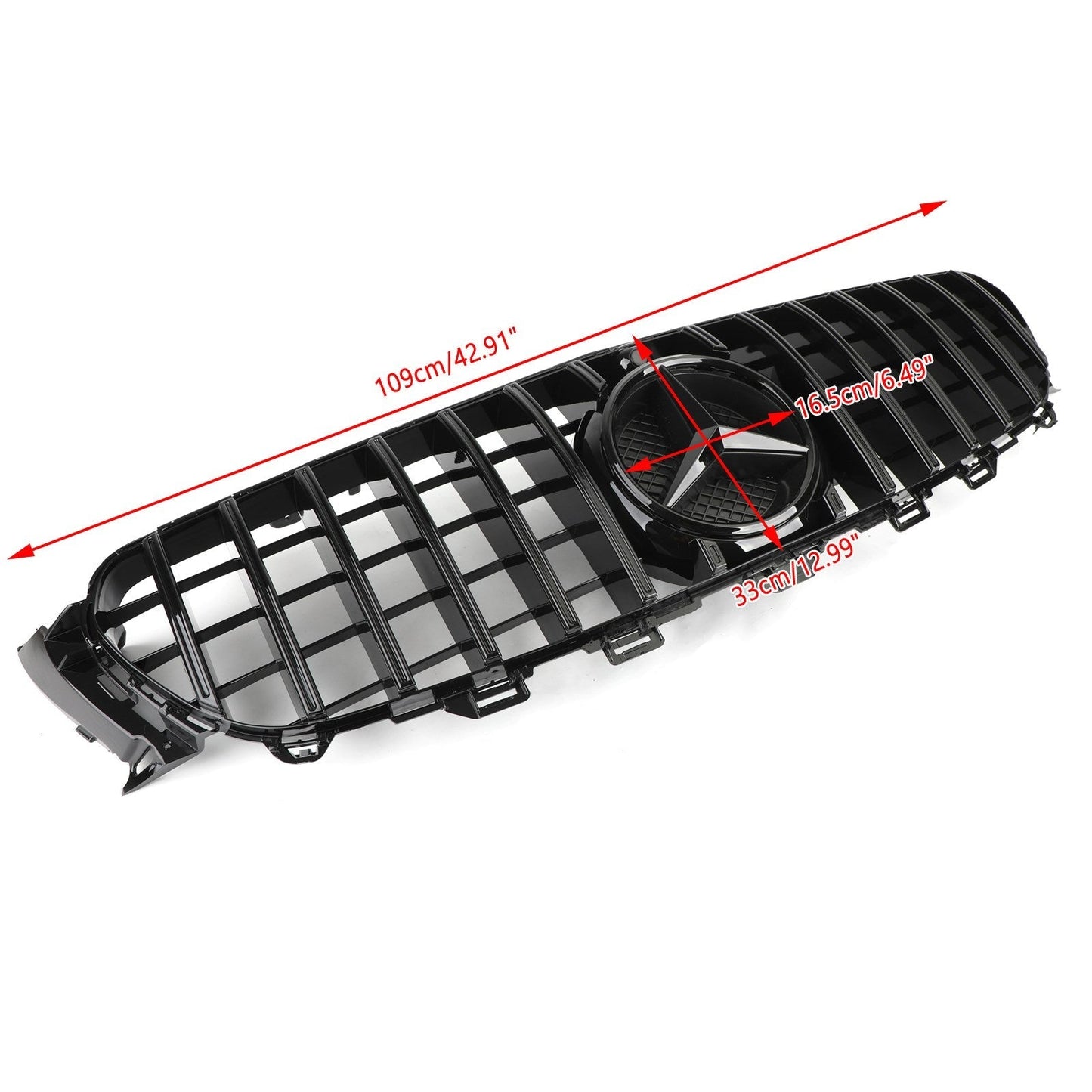 W213 E-Class 2016-2019 Mercedes Benz E200 E300 E400 E43 AMG Front Grill Grille W/ CAMERA