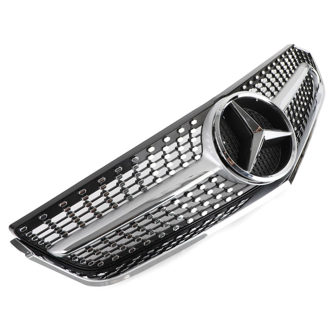 Front Bumper Grille Fit Mercedes E-Class W207 C207 2009-2013 Coupe Convertible