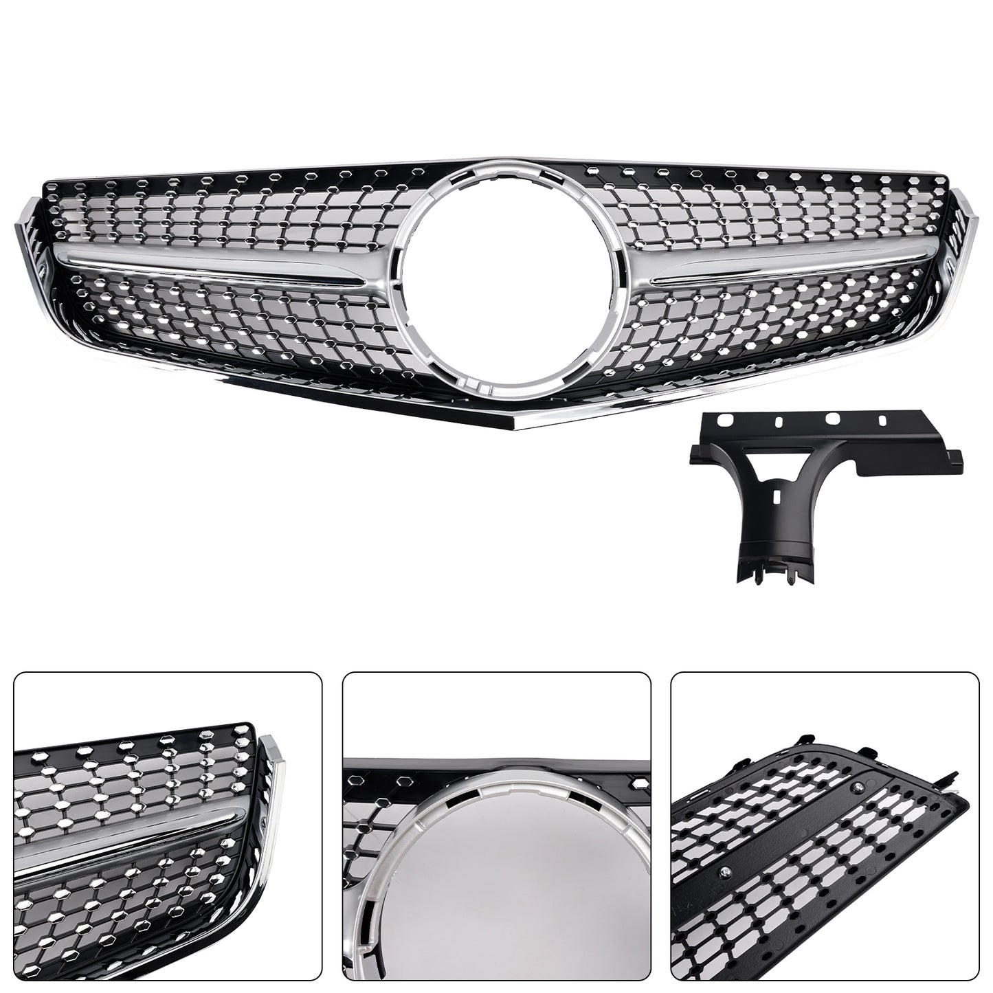 2009-2013 Mercedes E-Class W207 C207 Front Bumper Grill Grille Coupe