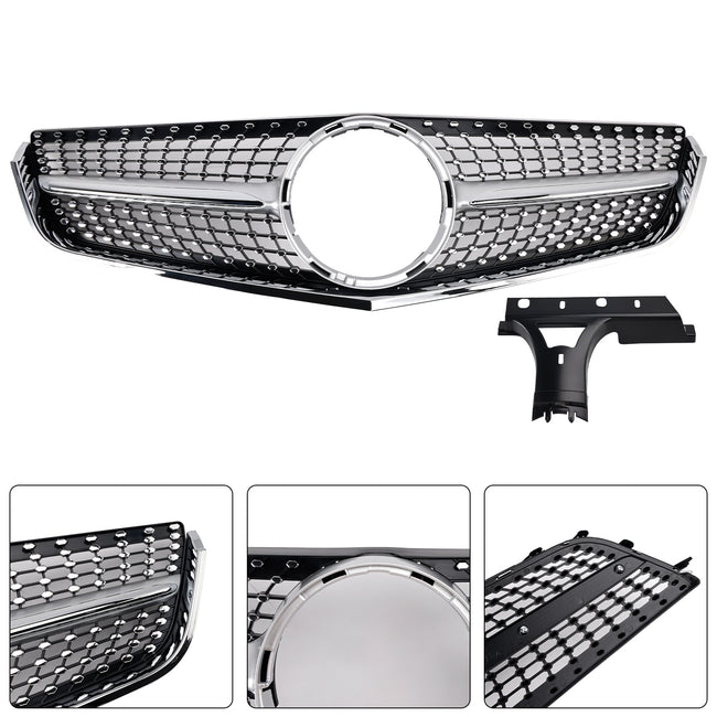 2009-2013 Mercedes E-Class W207 C207 Front Bumper Grill Grille Coupe