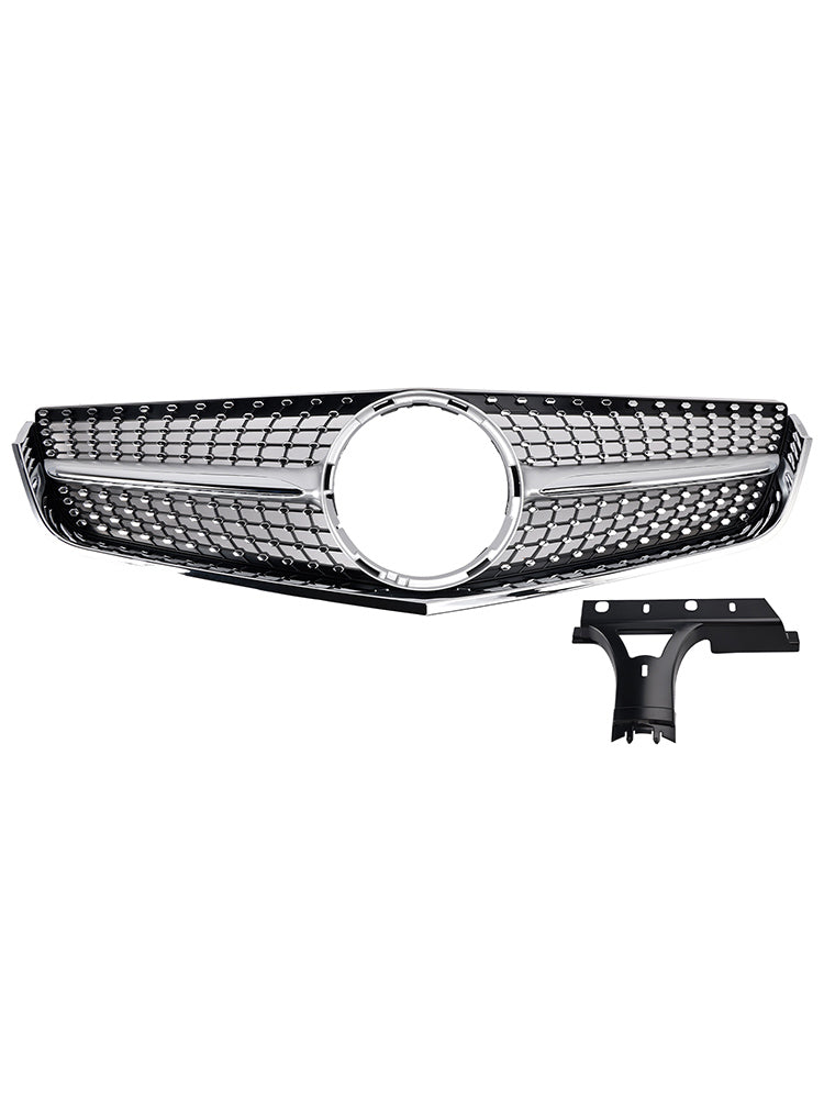 Front Bumper Grille Fit Mercedes E-Class W207 C207 2009-2013 Coupe Convertible