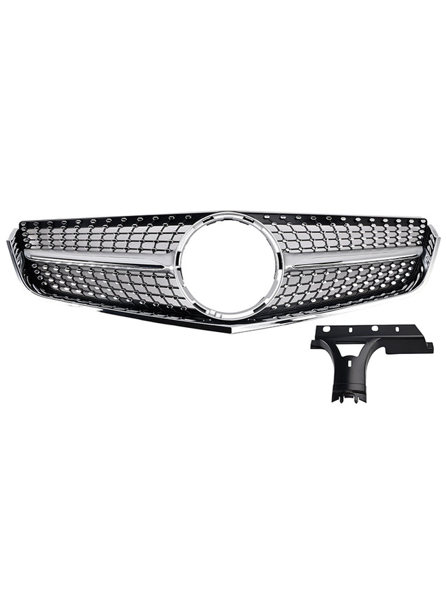 Front Bumper Grille Fit Mercedes E-Class W207 C207 2009-2013 Coupe Convertible