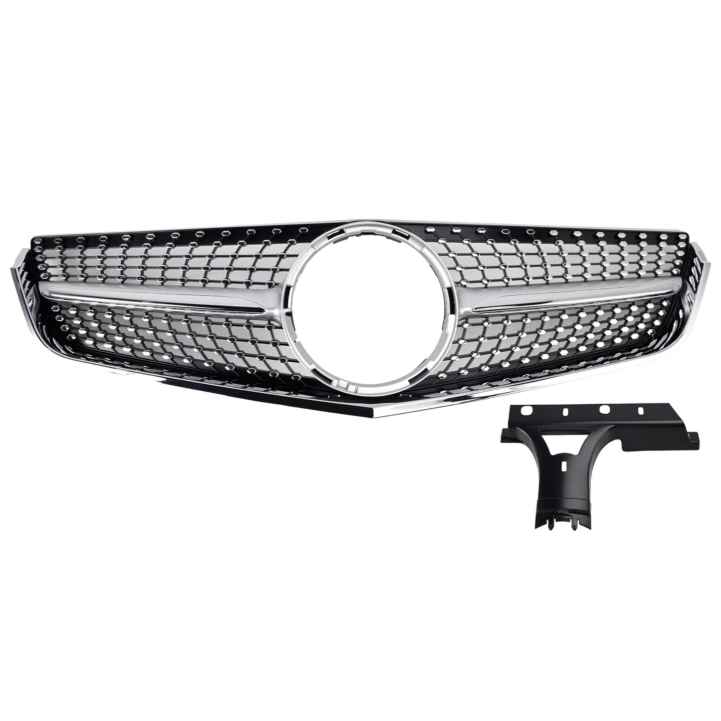 Front Bumper Grille Fit Mercedes E-Class W207 C207 2009-2013 Coupe Convertible