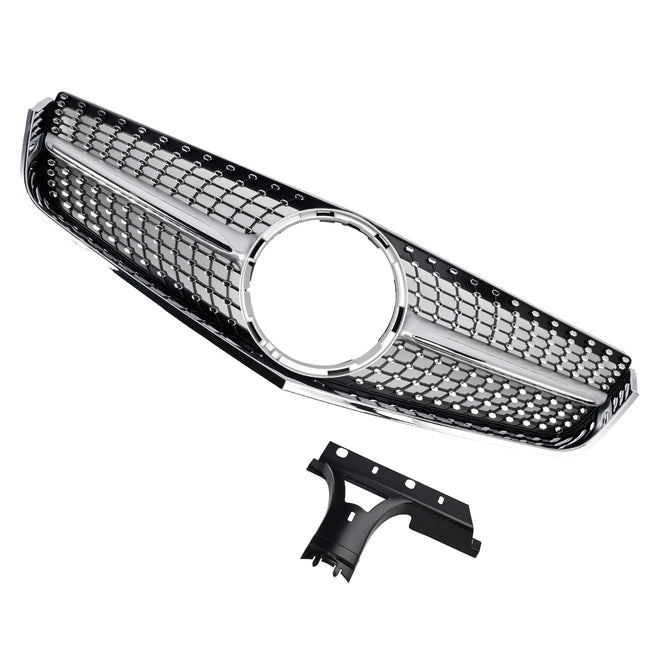 Front Bumper Grille Fit Mercedes E-Class W207 C207 2009-2013 Coupe Convertible