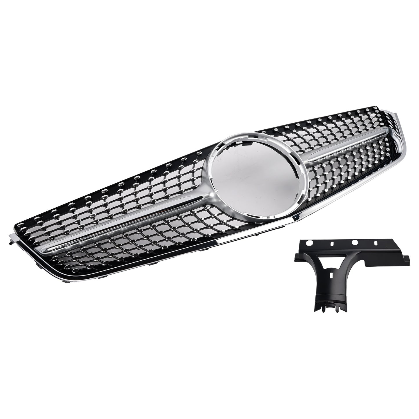 Front Bumper Grille Fit Mercedes E-Class W207 C207 2009-2013 Coupe Convertible