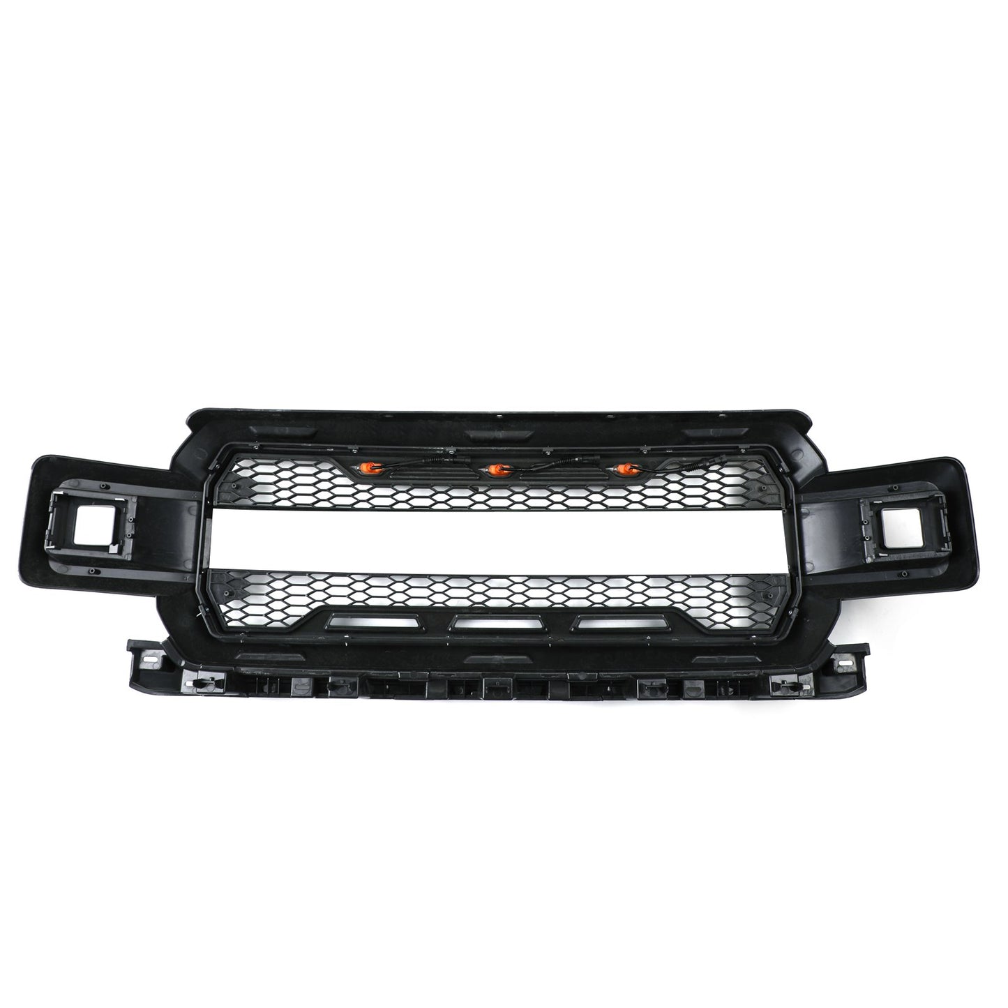 Ford F150 2018-2020 Honeycomb Grill Amber LED Raptor Style Grill Grille