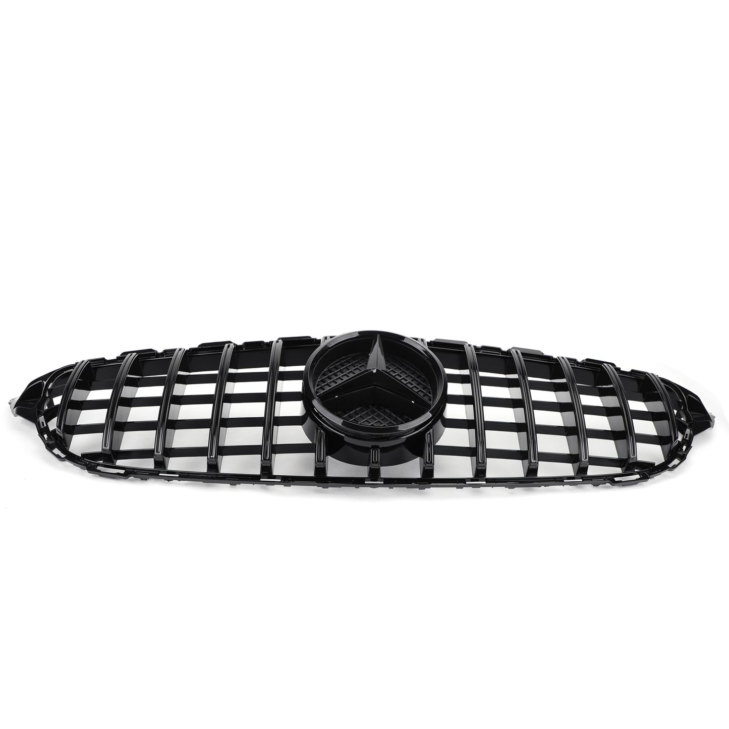 Mercedes 2015-2018 W205 C250 C300 C43 Front Bumper Grill Grille GTR Style