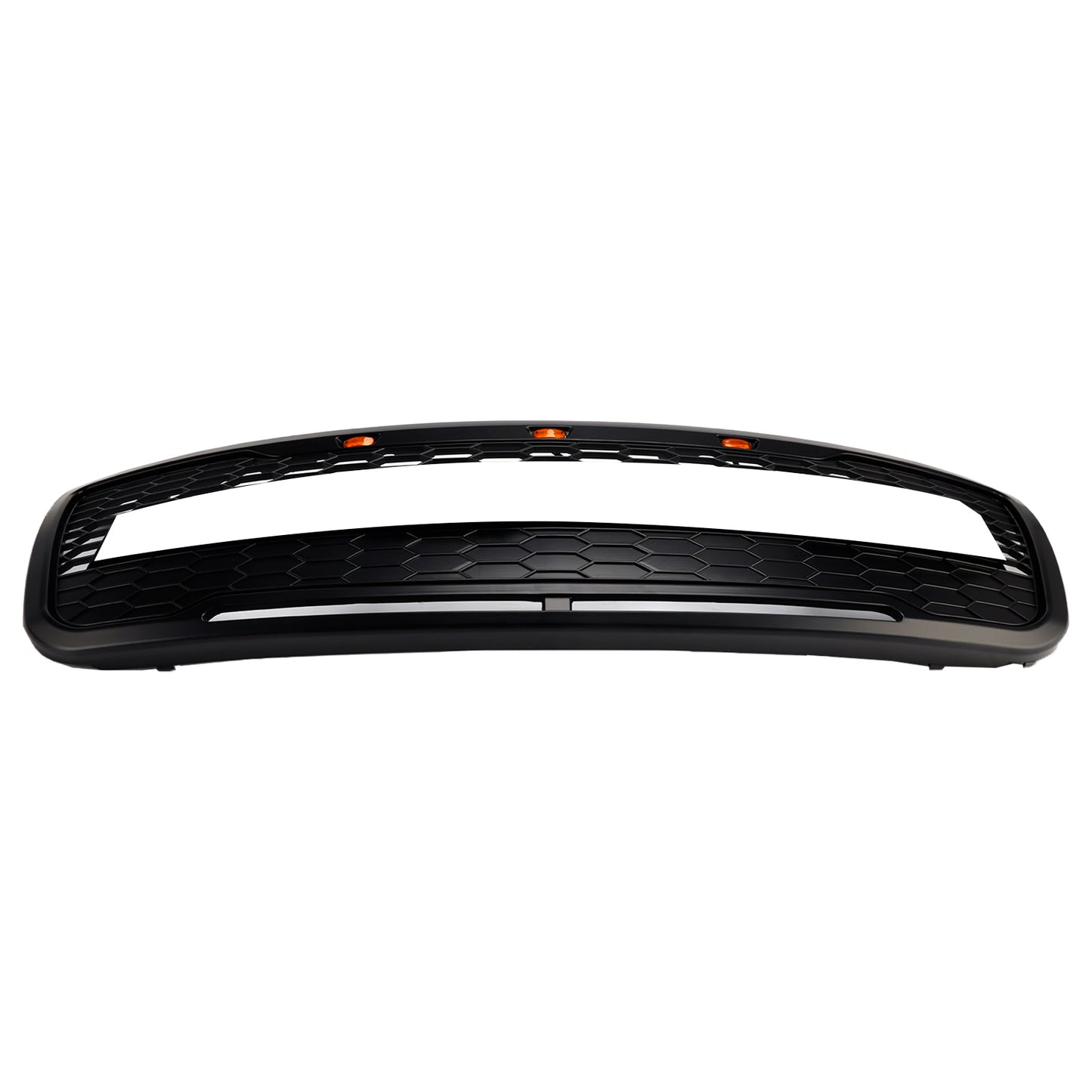 Front Upper Bumper Grill Grille Fit Ford Explorer 2012-2015 With Lights Grey