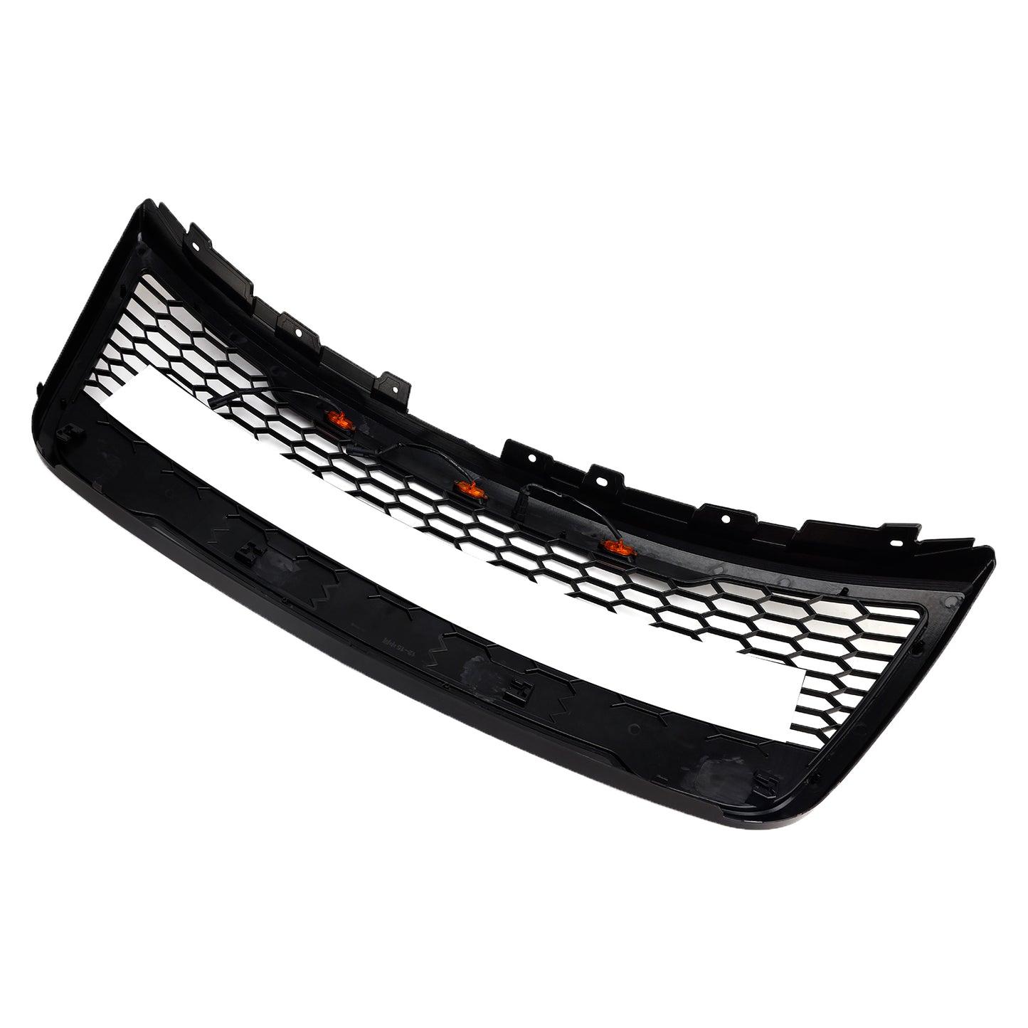 Front Upper Bumper Grill Grille Fit Ford Explorer 2012-2015 With Lights Grey