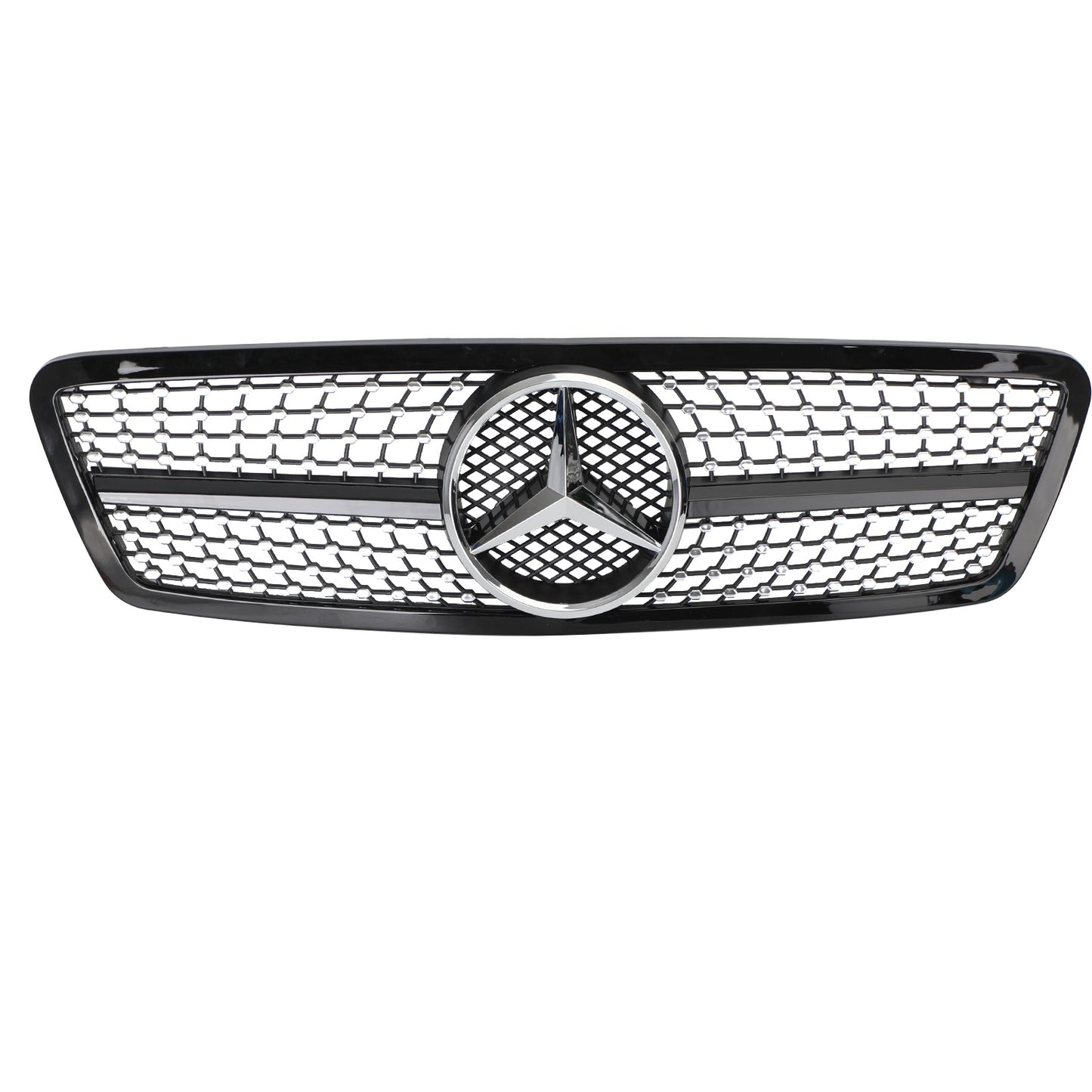 2001-2007 Mercedes-Benz W203 C230 C320 C240 Grille Black Diamond C63 AMG Style