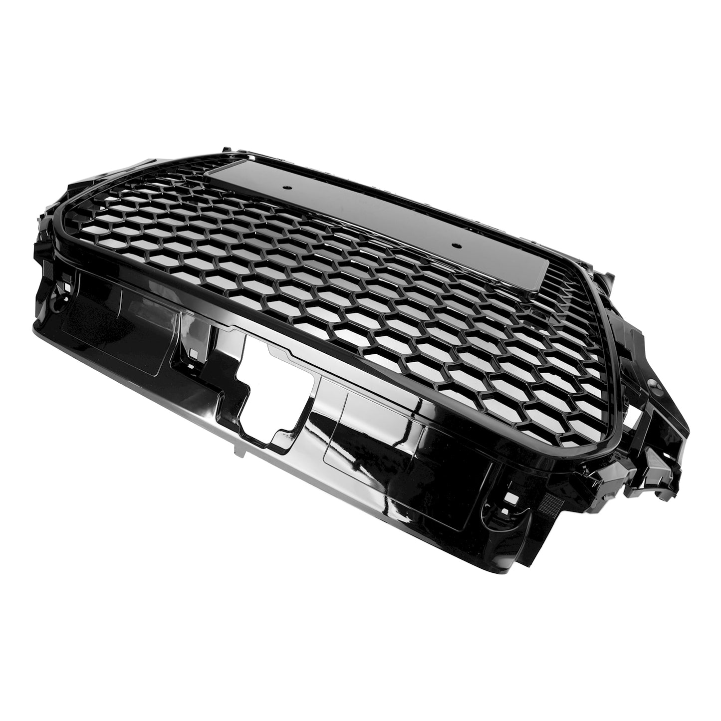 2013-2016 Audi A3 S3 Front Hood Henycomb Bumper Car Grille Grill RS3 Style Black