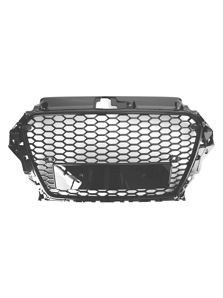 2013-2016 Audi A3 S3 RS3 Style Front Hood Henycomb Bumper Grille Grill