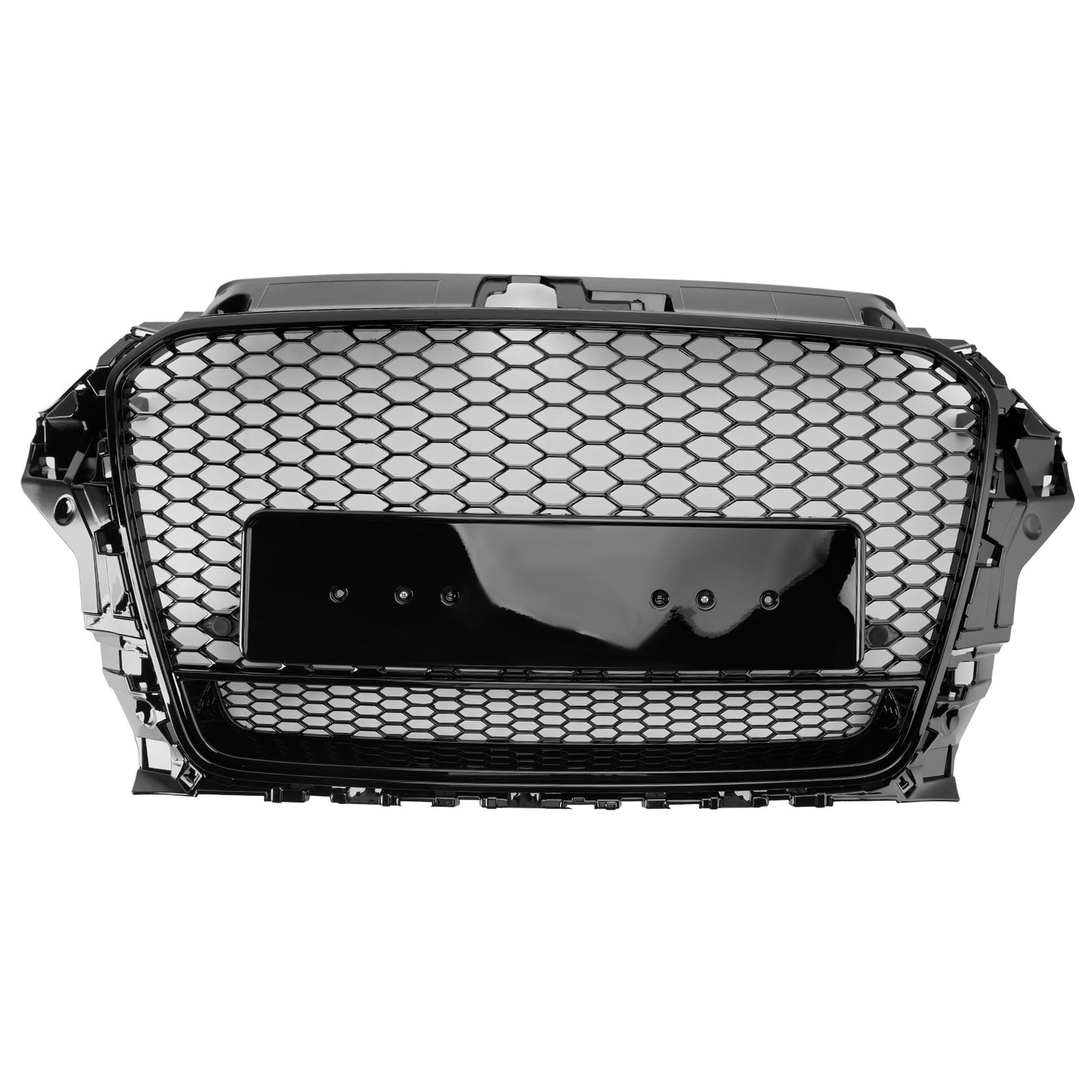 RS3 Style 2013-2016 Audi A3 S3 W/Quattro Front Henycomb Bumper Grill Grille