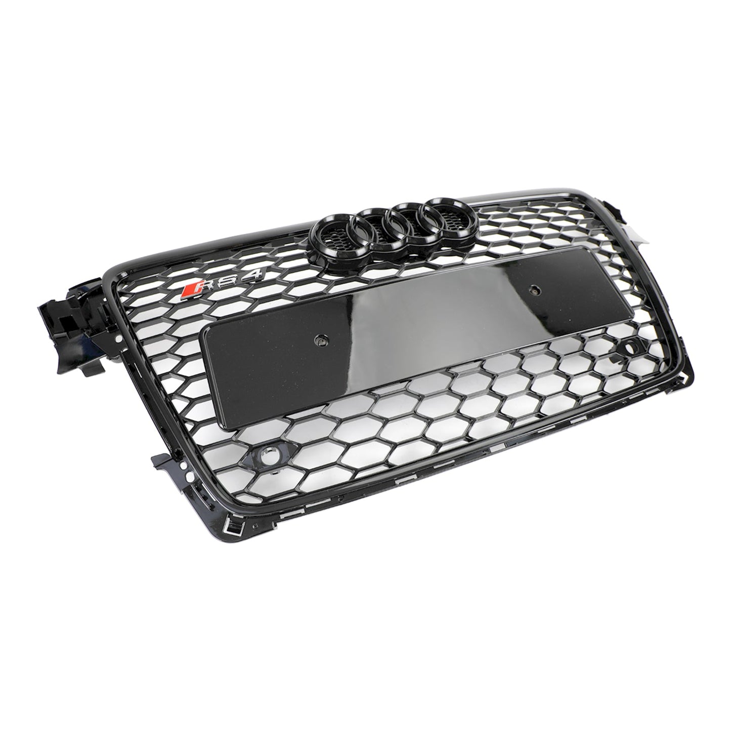 Audi A4 2009-2012 Honeycomb Sport Mesh Hex Car Grille Grill RS4 Style Black