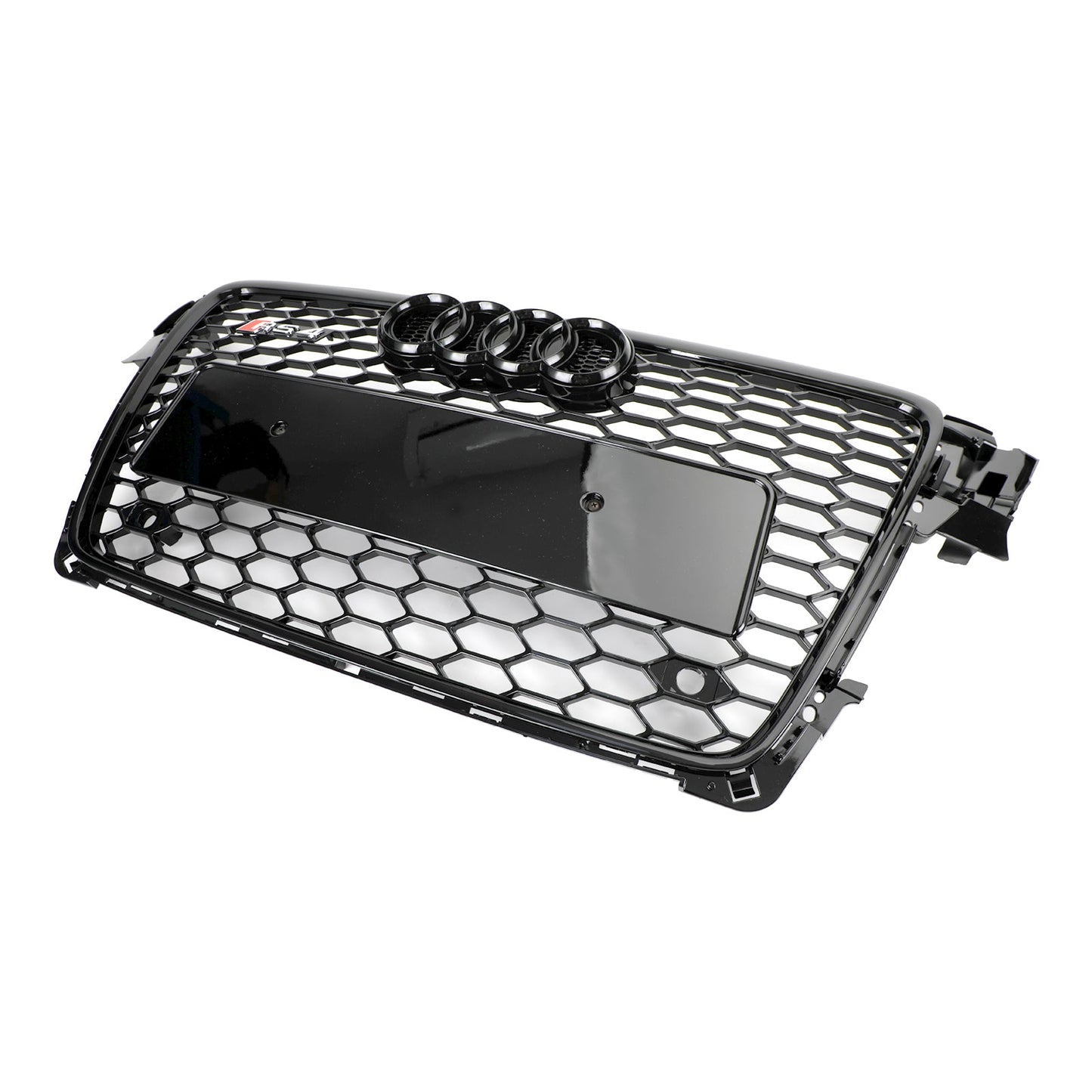 Audi A4 2009-2012 Honeycomb Sport Mesh Hex Car Grille Grill RS4 Style Black