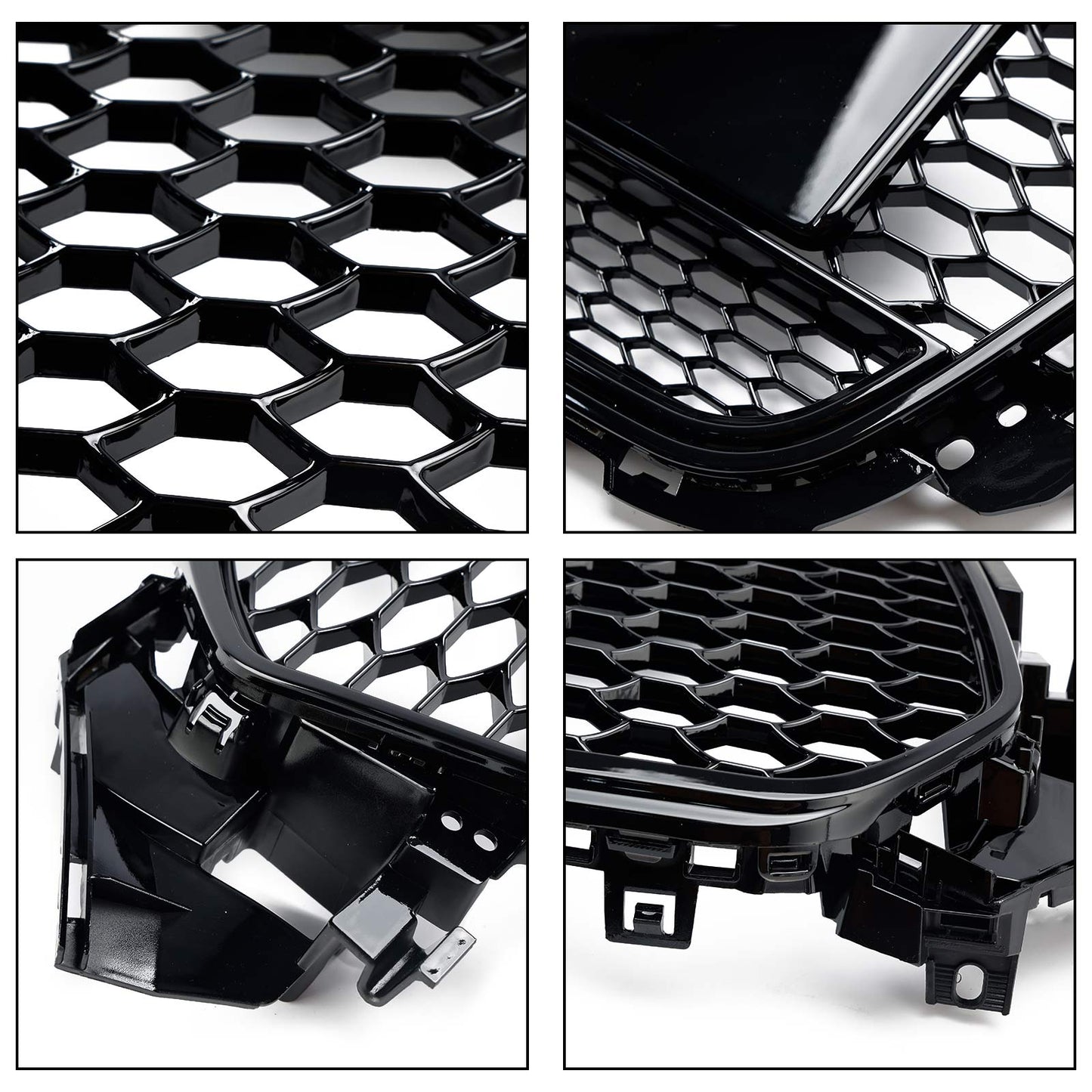 2013-2016 Audi A4 S4 B8.5 w/ Quattro RS4 Style Front Bumper Grill Grille