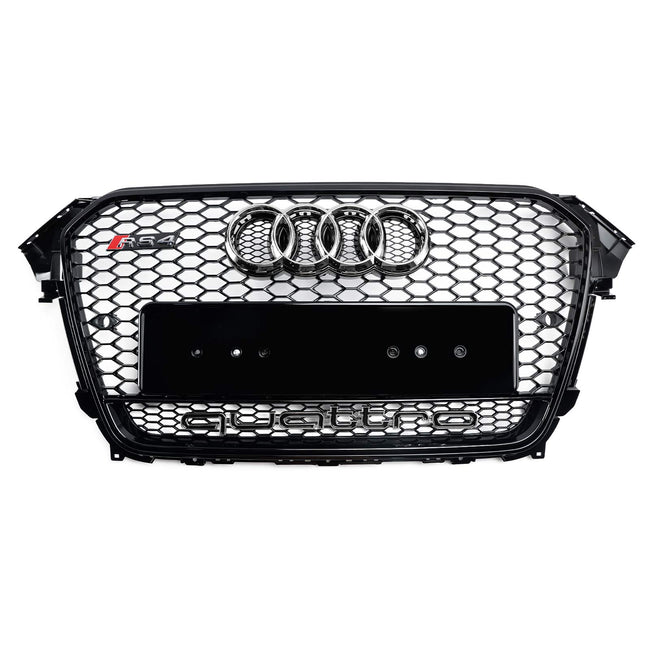 2013-2016 Audi A4 S4 B8.5 w/ Quattro RS4 Style Front Bumper Grill Grille