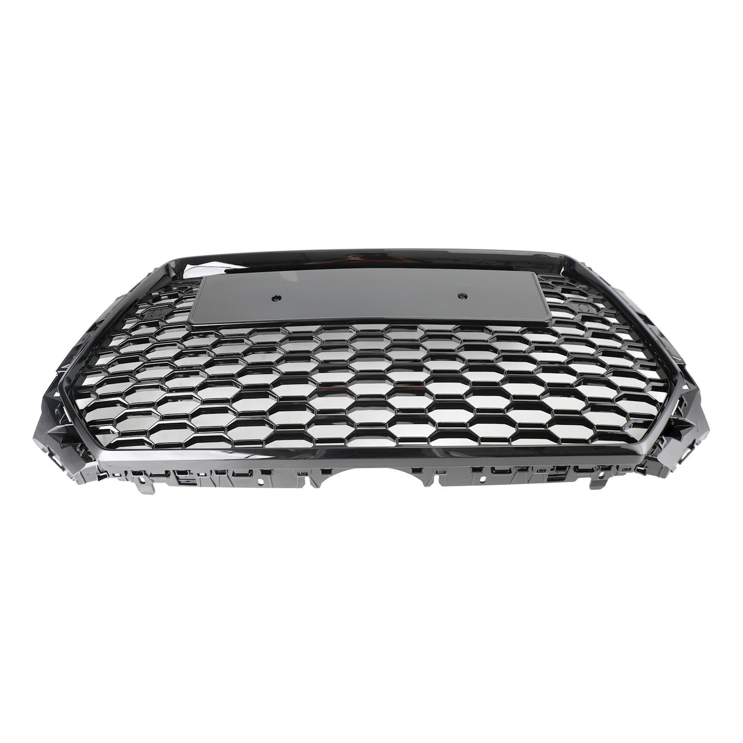 For 2017-2019 Audi A4/S4 B9 Honeycomb Mesh Hex Car Grille Grill RS4 Style Black
