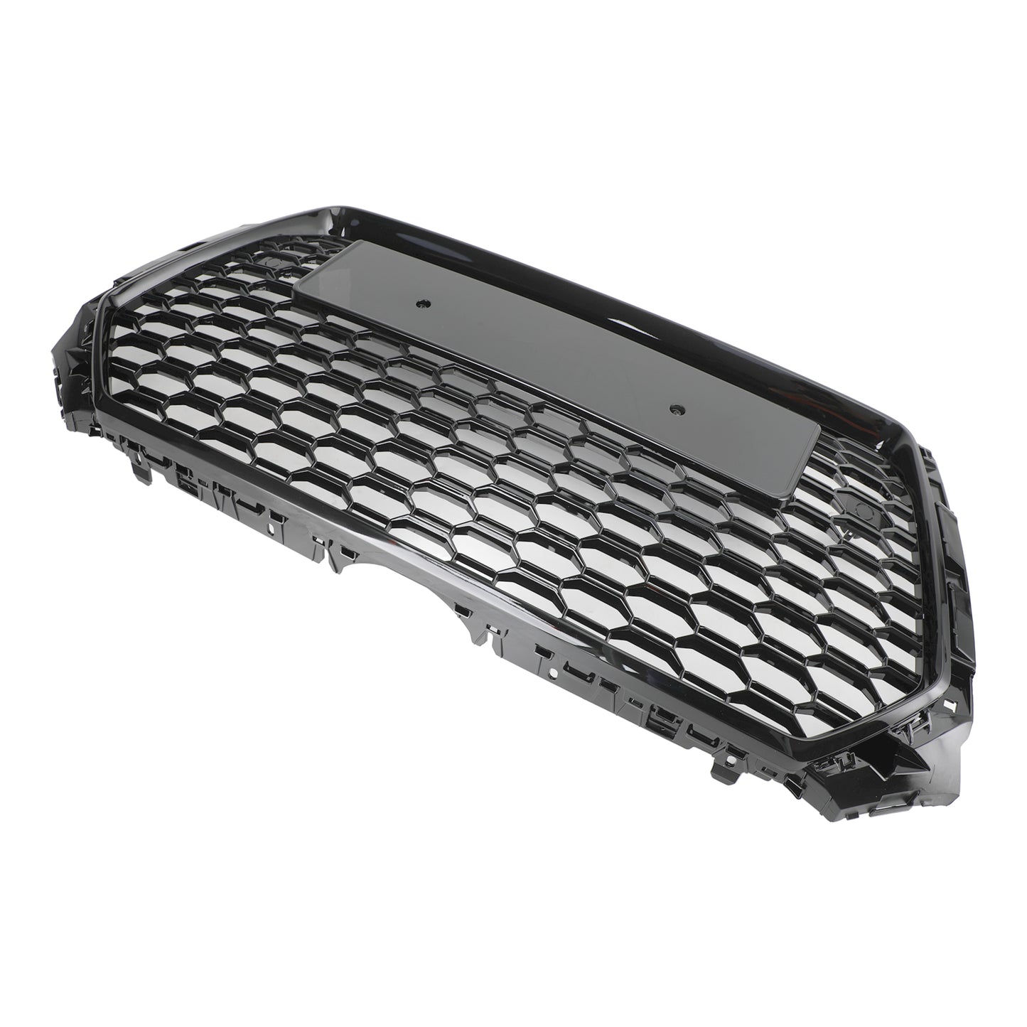 2017-2019 Audi A4/S4 B9 Honeycomb Mesh Hex Grille Grill RS4 Style Black