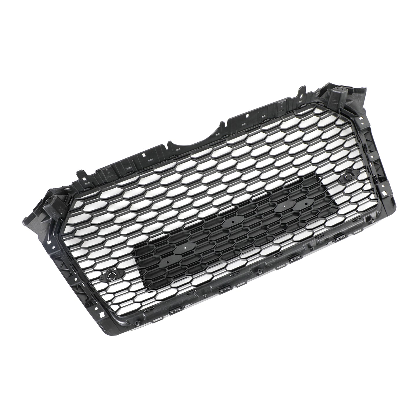 Audi A4 2017-2019 Honeycomb Mesh Hex Car Grille Grill RS4 Style Black