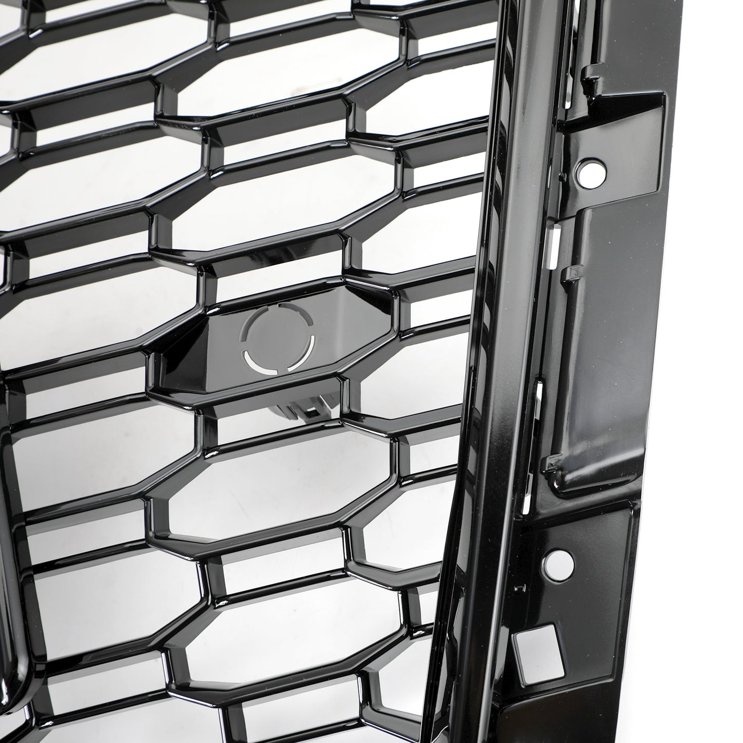 2017-2019 Audi A4/S4 B9 Honeycomb Mesh Hex Grille Grill RS4 Style Black