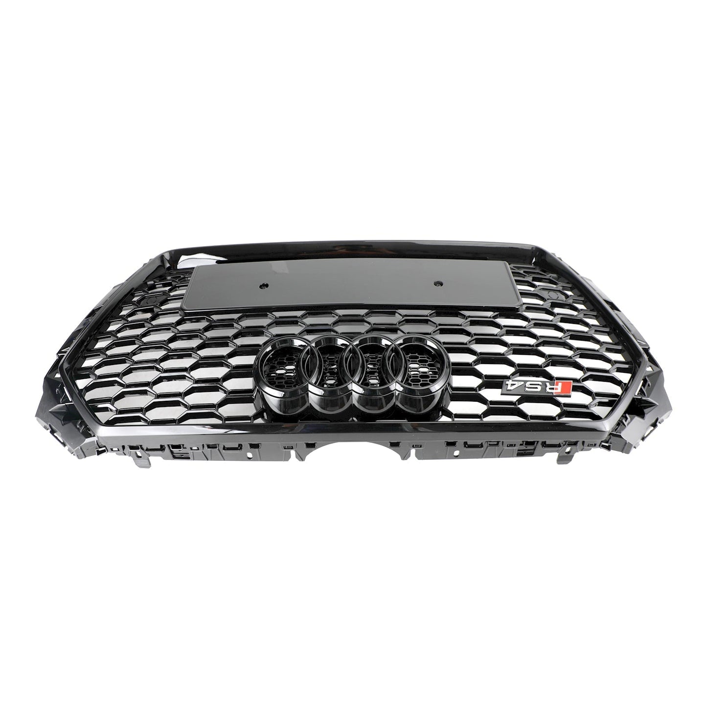 Audi B9 2016-2019 Honeycomb Mesh Hex Car Grille Grill RS4 Style Black