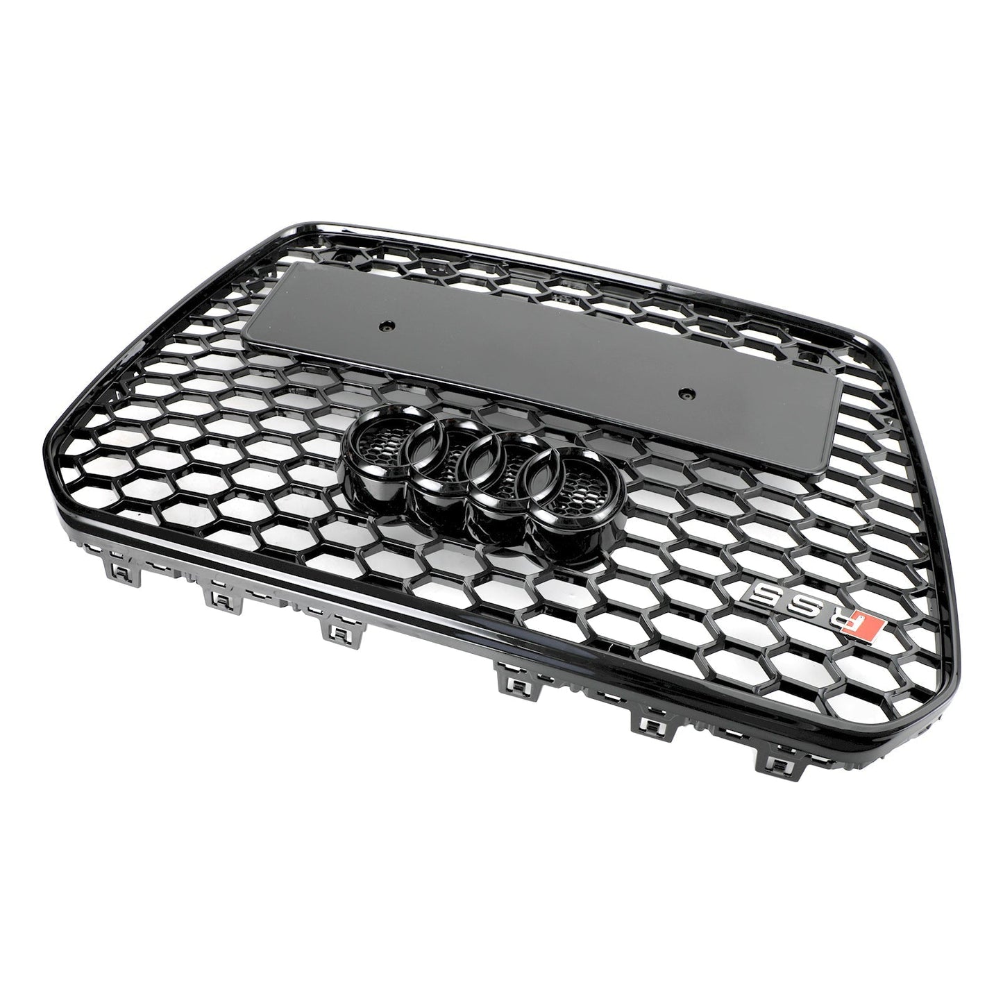 Audi B8.5 2013-2016 Honeycomb Hex Mesh Front Bumper Car Grille RS5 Style