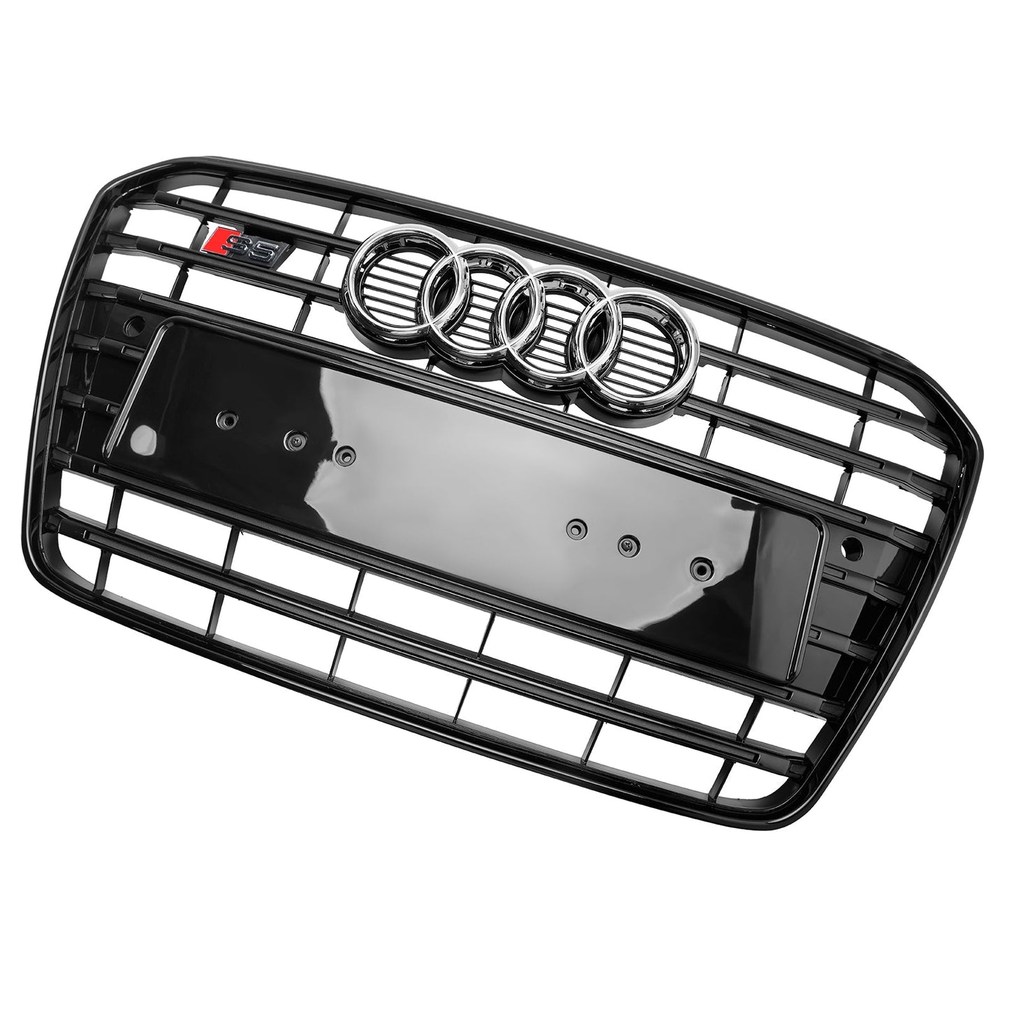 2012-2015 Audi A5 S5 B8.5 S5 Style Front Bumper Grille Grill Black