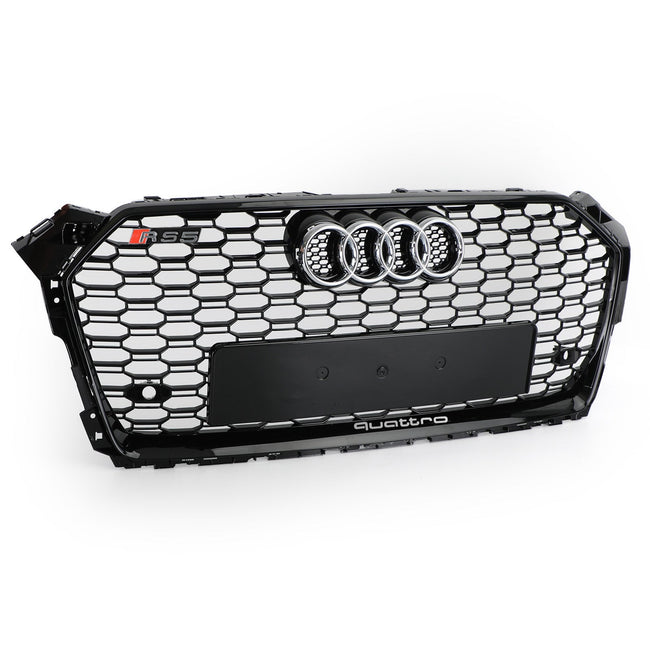 Audi A5 2017-2019 Honeycomb Grill Car Grille Grill RS5 Style Sport Mesh Hex