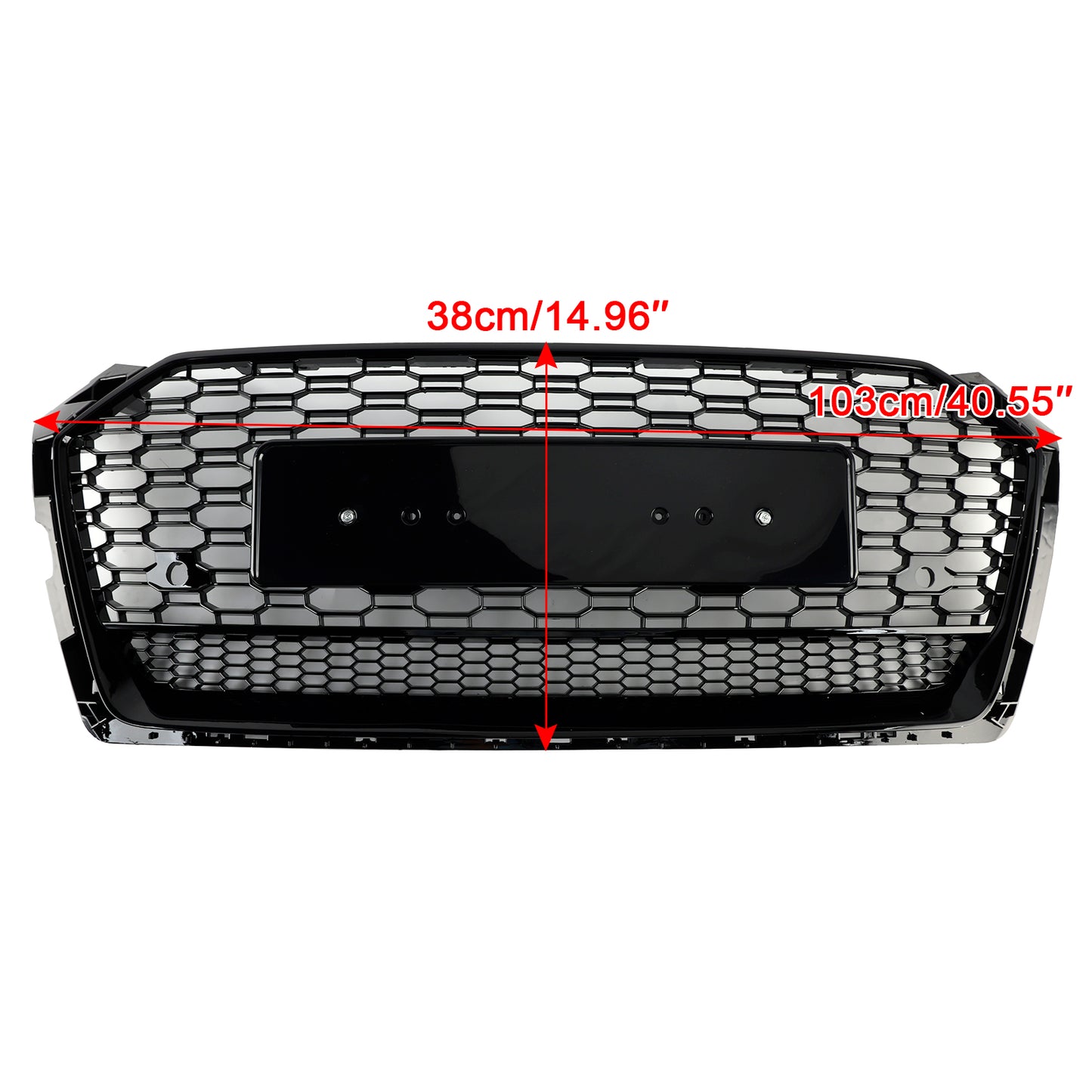 2017-2019 Audi A5 S5 B9 RS5 Style Honeycomb Sport Mesh Hex Grill Grille
