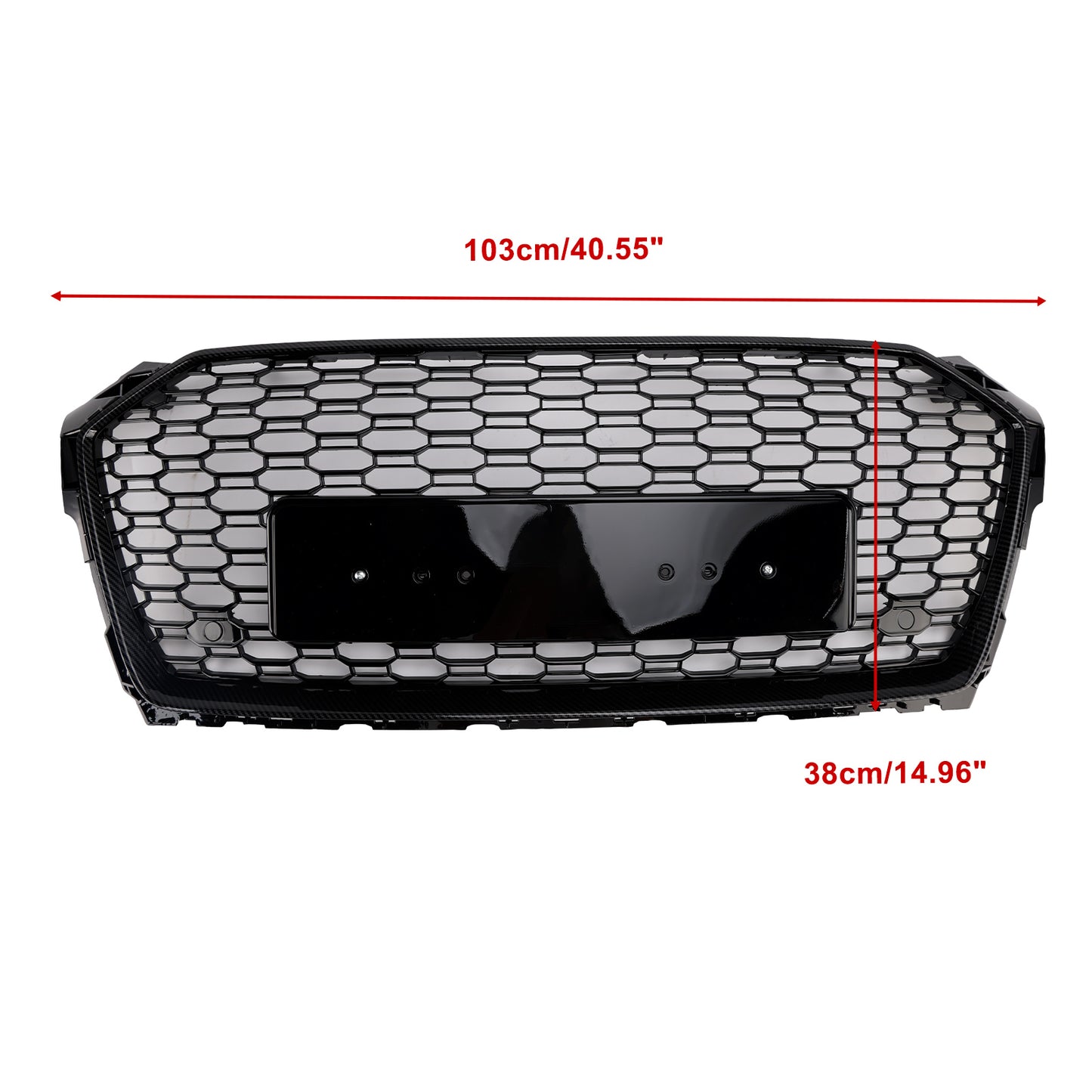 Audi A5 Quattro A5 Sportback 2017 2018 2019 RS5 Style Sport Front Honeycomb Grill Grille