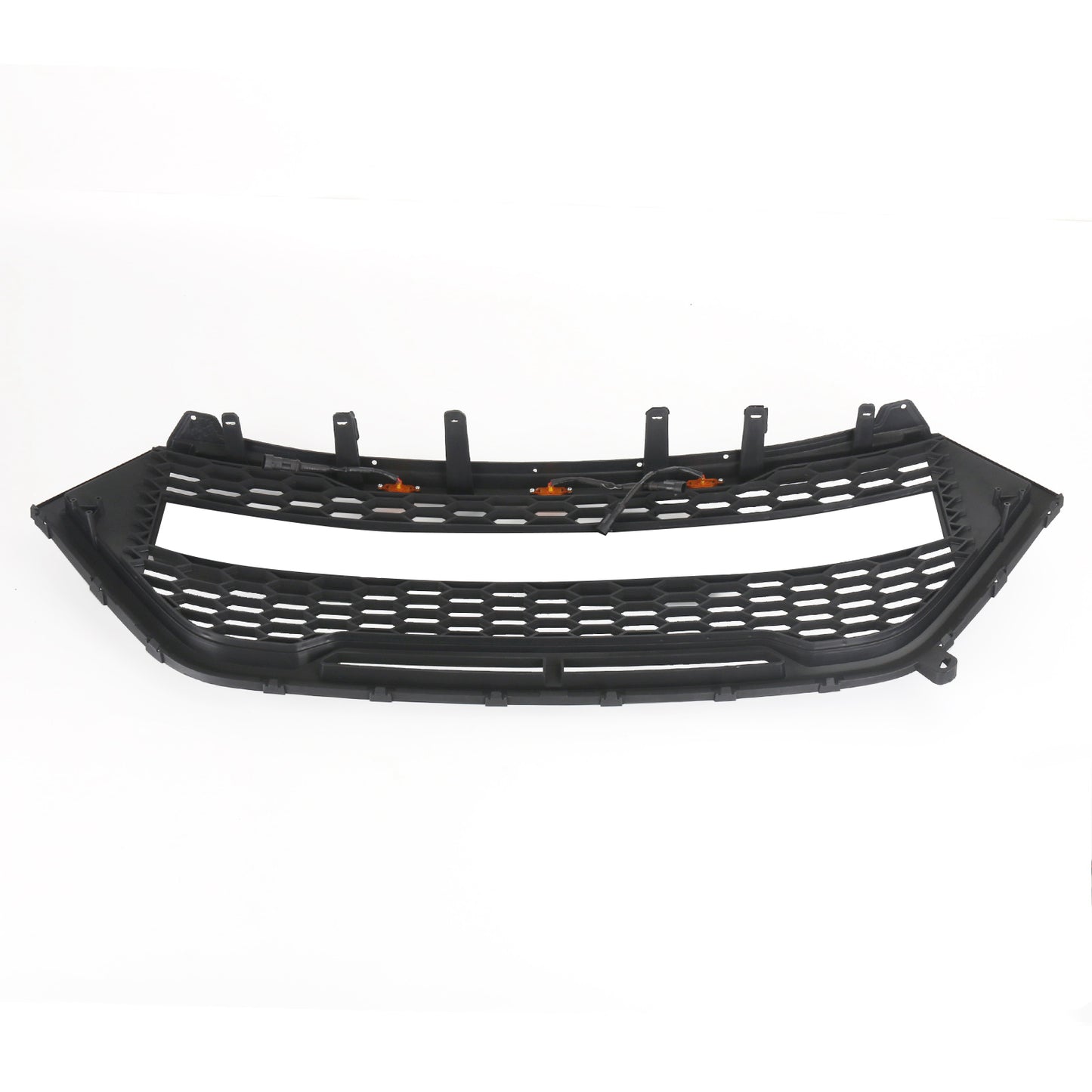 2015-2018 Ford Edge Raptor Style Front Bumper Grill Upper Grille Black