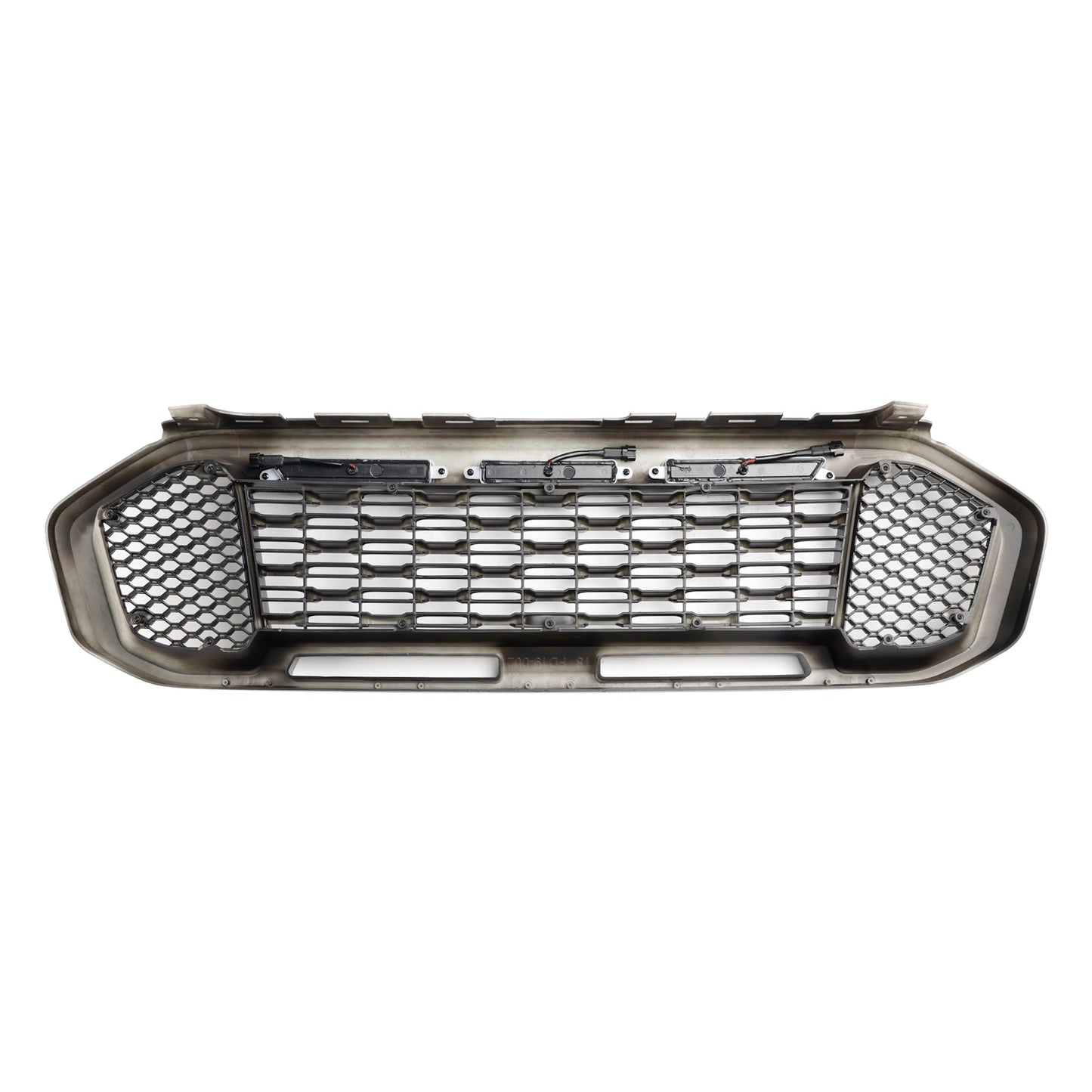 2019-2023 Ford Ranger T8 Black Front Bumper Grill Grille W/LED Light