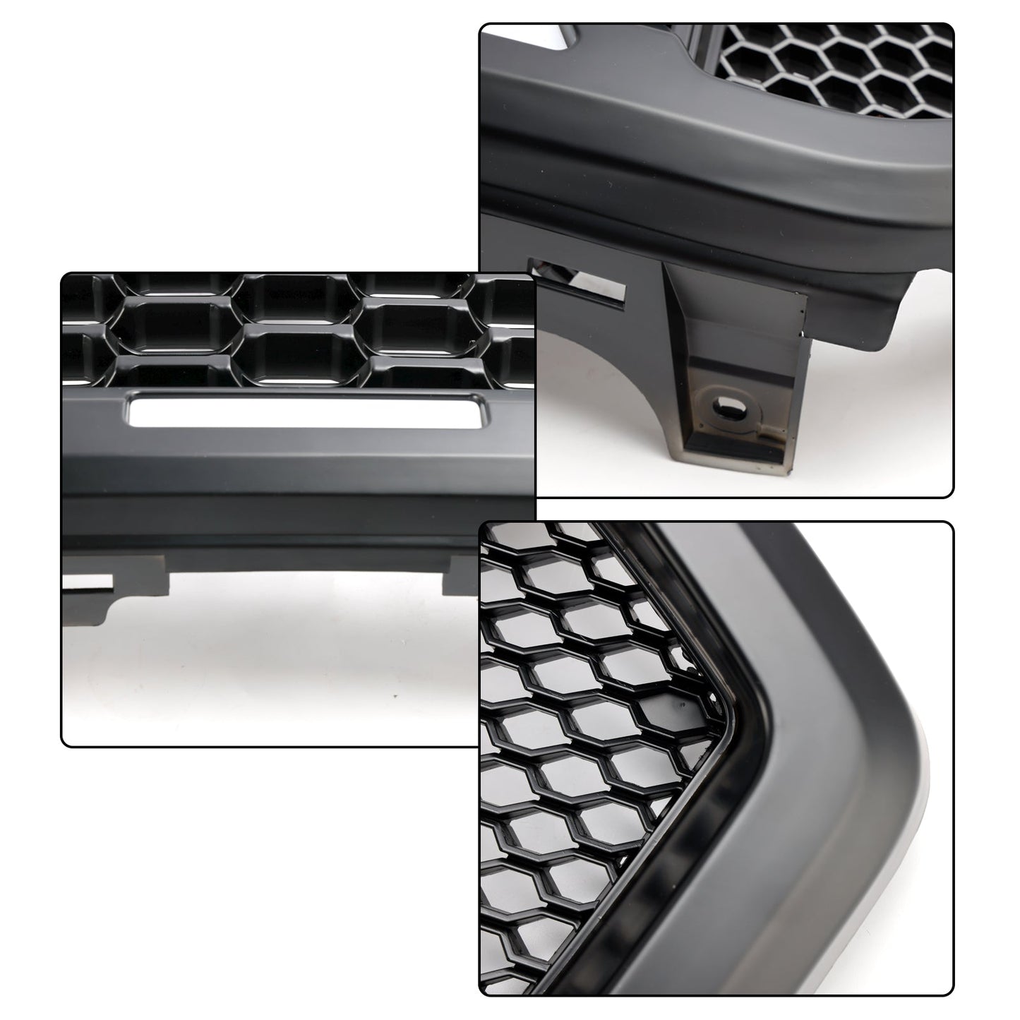 2019-2023 Ford Ranger T8 Black Front Bumper Grill Grille W/LED Light