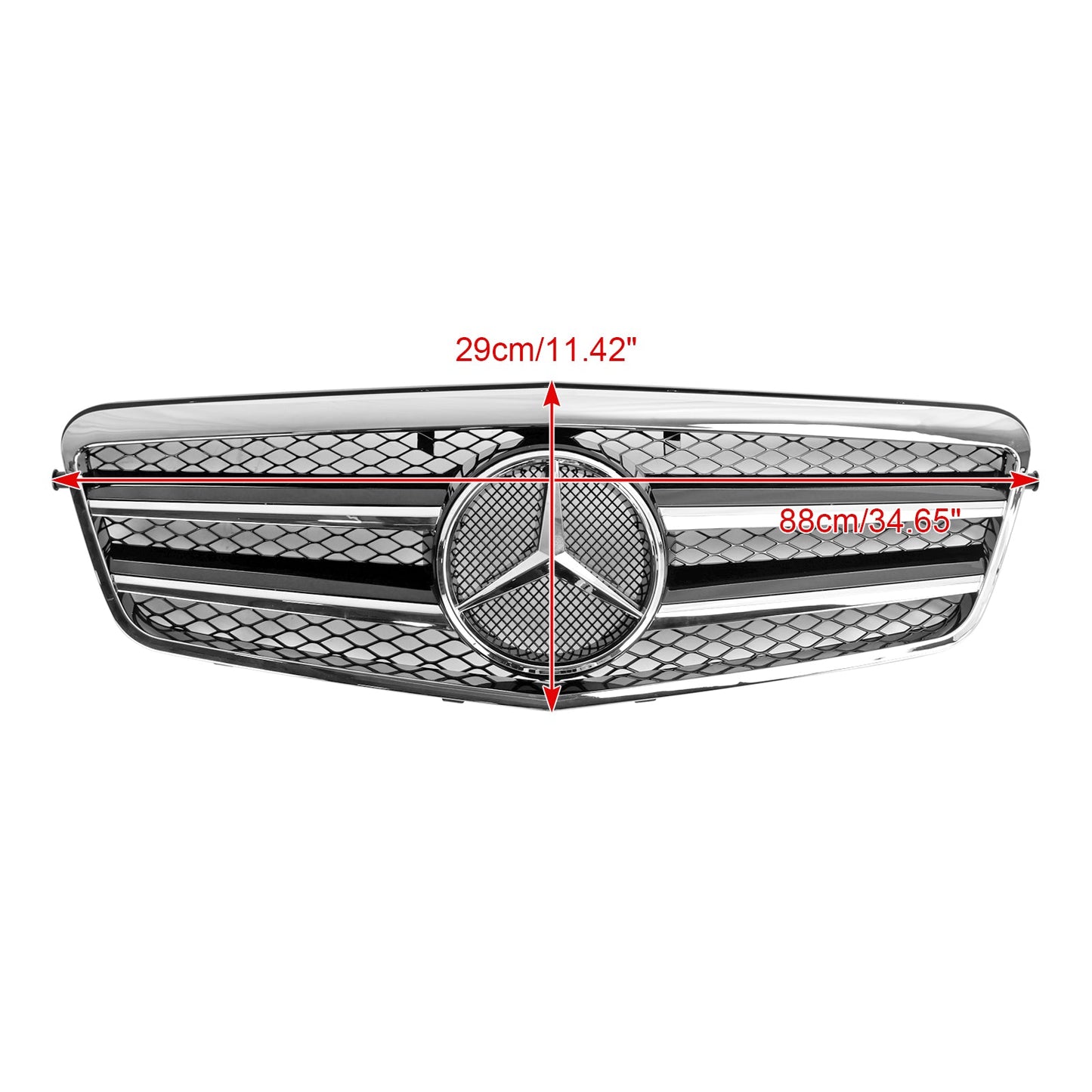 2010-2013Mercedes-Benz E Class W212 E350 E550 Front Bumper Grill Grille