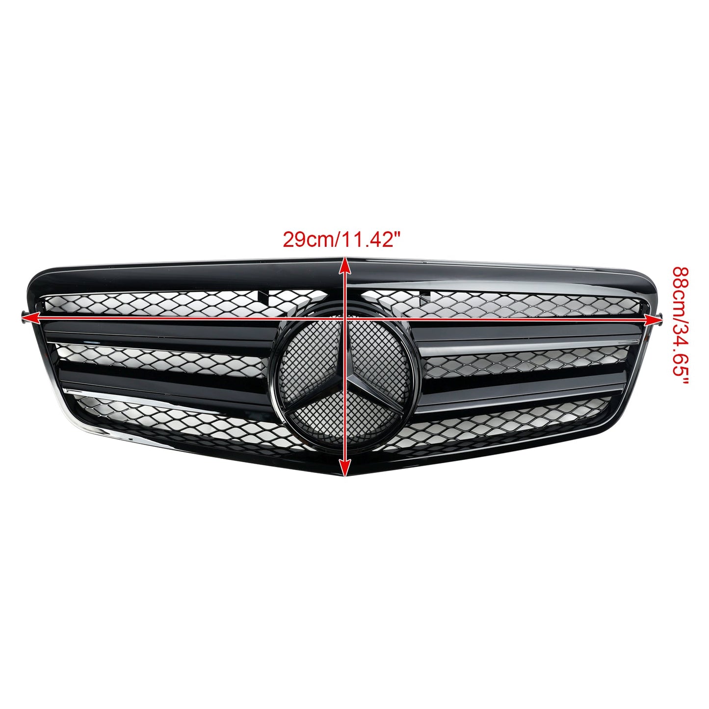 2010-2013 Mercedes Benz E Class W212 E350 E550 Front Bumper Grille Grill