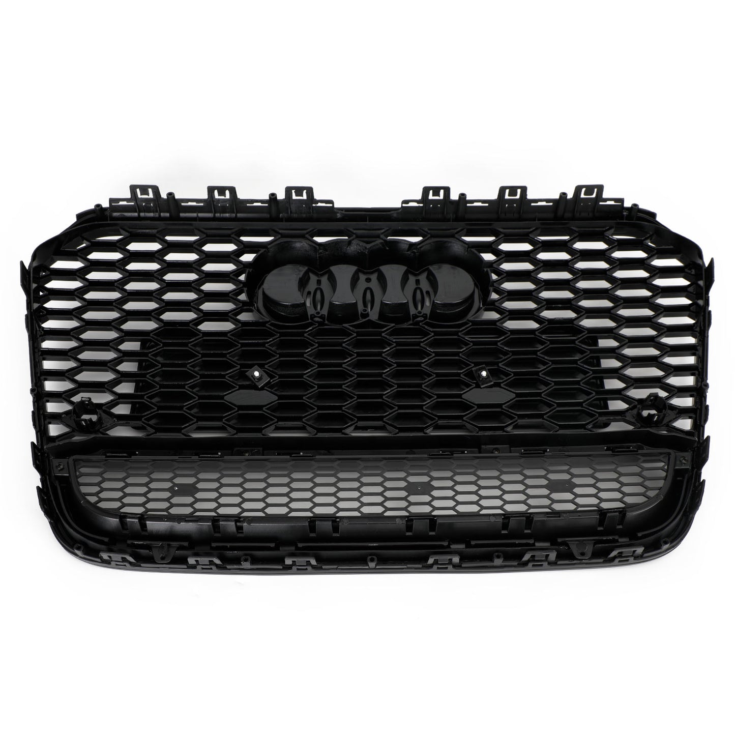 2012-2015 Audi A6 S6 C7 Front Mesh Honeycomb Grille Grill RS6 Style