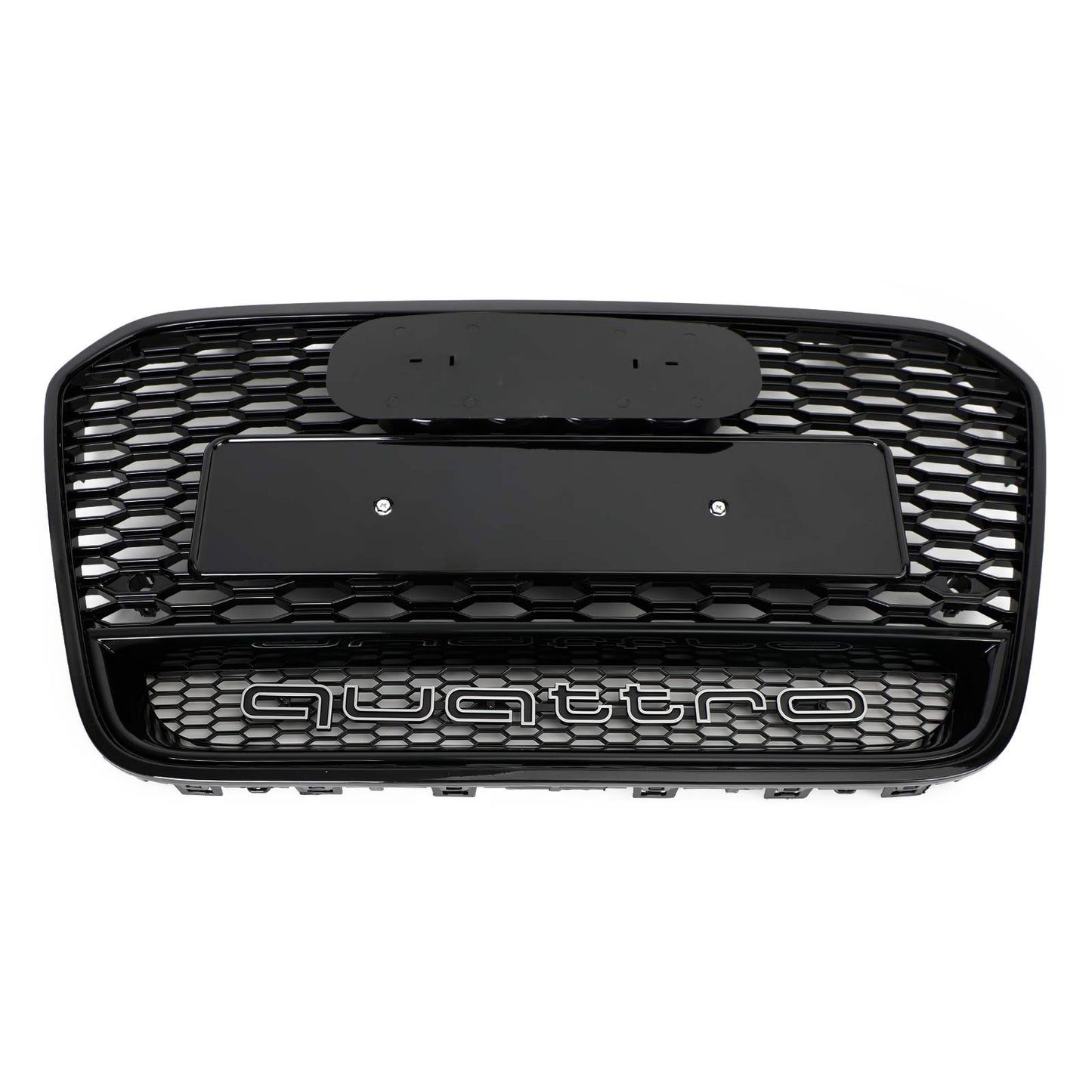 2012-2015 Audi A6 S6 C7 Front Mesh Honeycomb Grille Grill RS6 Style