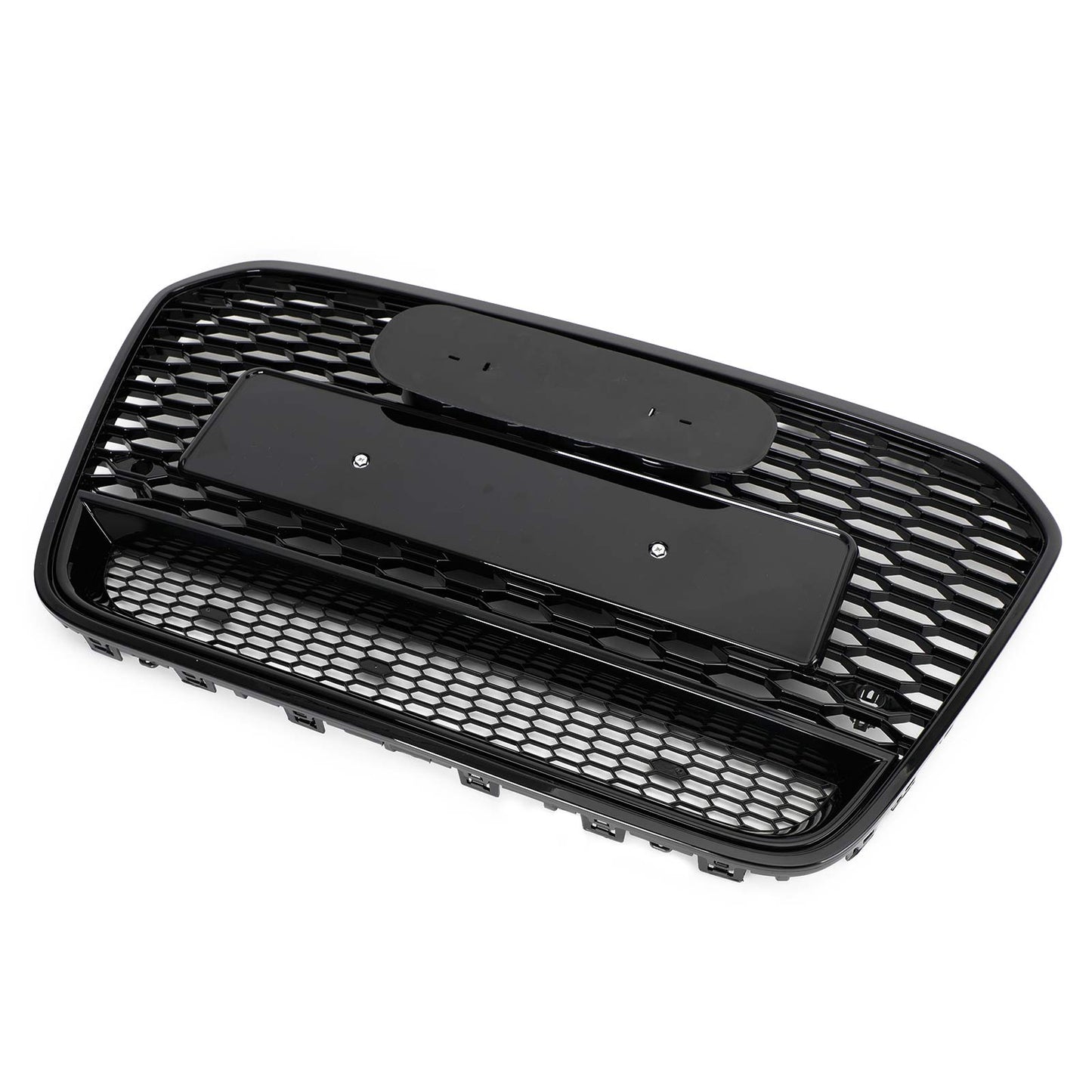 2012-2015 Audi A6 S6 C7 Front Mesh Honeycomb Grille Grill RS6 Style