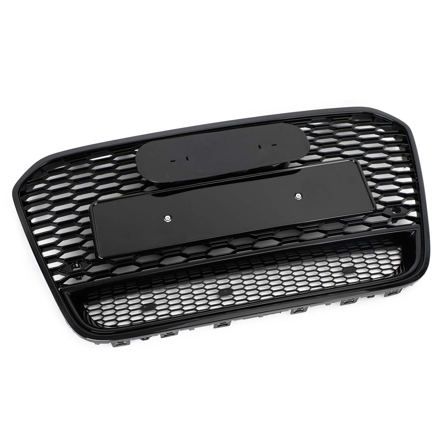 2012-2015 Audi A6 S6 C7 Front Mesh Honeycomb Grille Grill RS6 Style