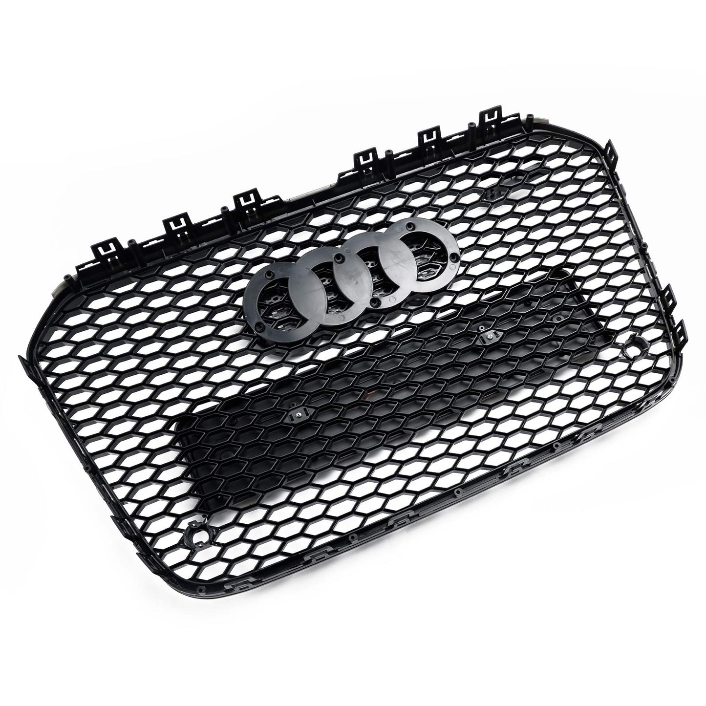 2012-2015 Audi A6 C7 S6 RS6 Style Honeycomb Front Bumper Grille Grill