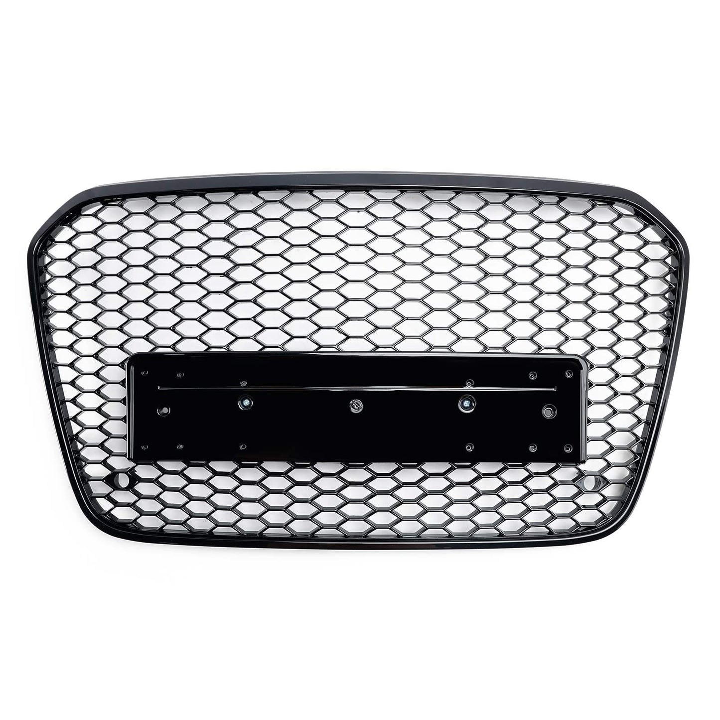 2012-2015 Audi A6 C7 S6 RS6 Style Honeycomb Front Bumper Grille Grill