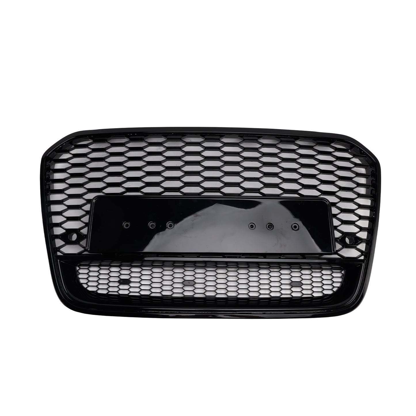 2012-2015 Audi A6 S6 C7 Front Mesh Honeycomb Grille Grill RS6 Style