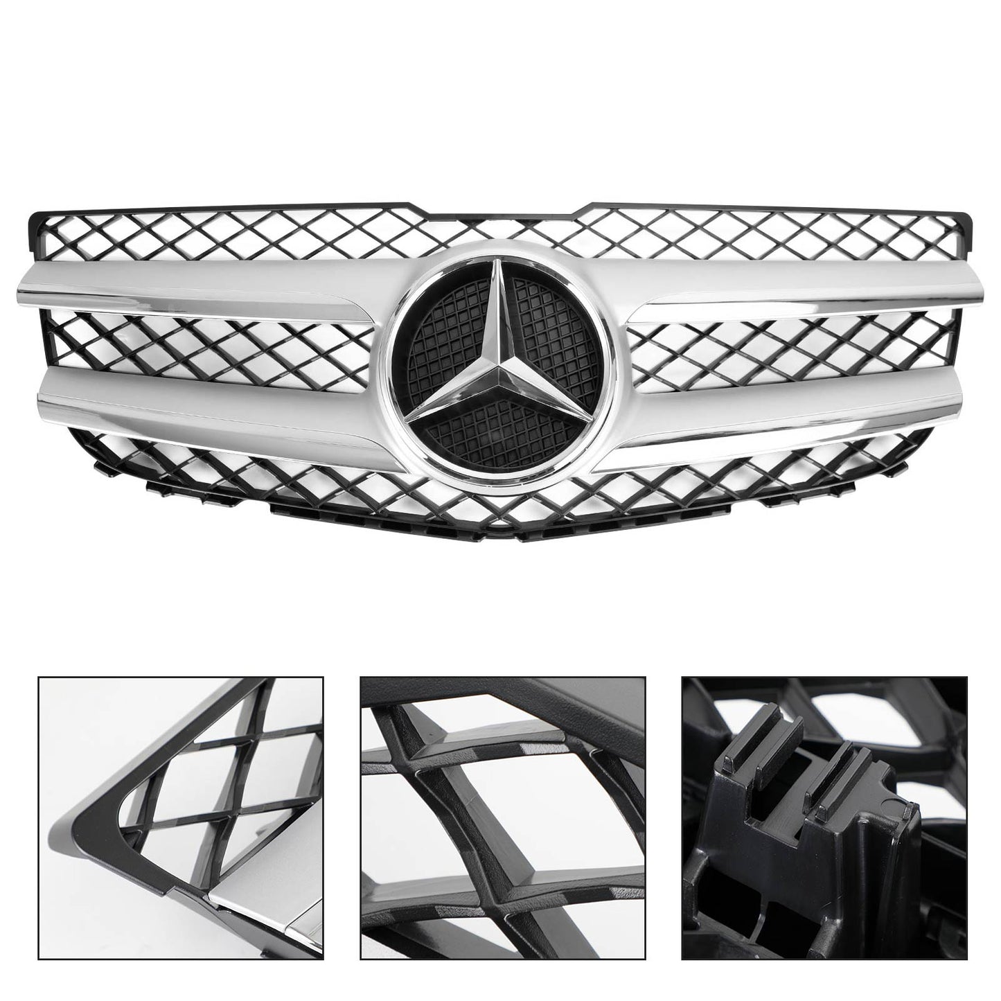 2012-2015 MERCEDES-BENZ GLK300 BASE SPORT UTILITY 4-DOOR Front Hood Bumper Grill Grille 2048802983