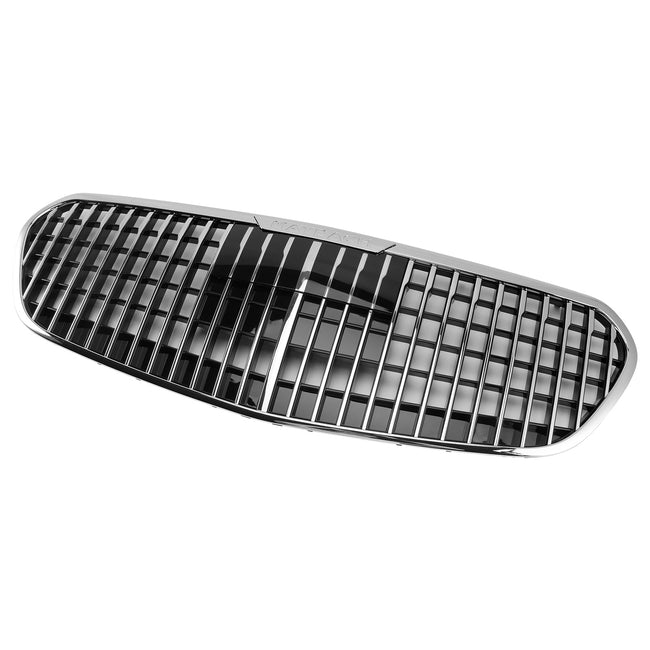 2021-2023 Mercedes Benz S Class W223 S480 S580 S680 + Chrome Front Bumper Grille Grill with ACC