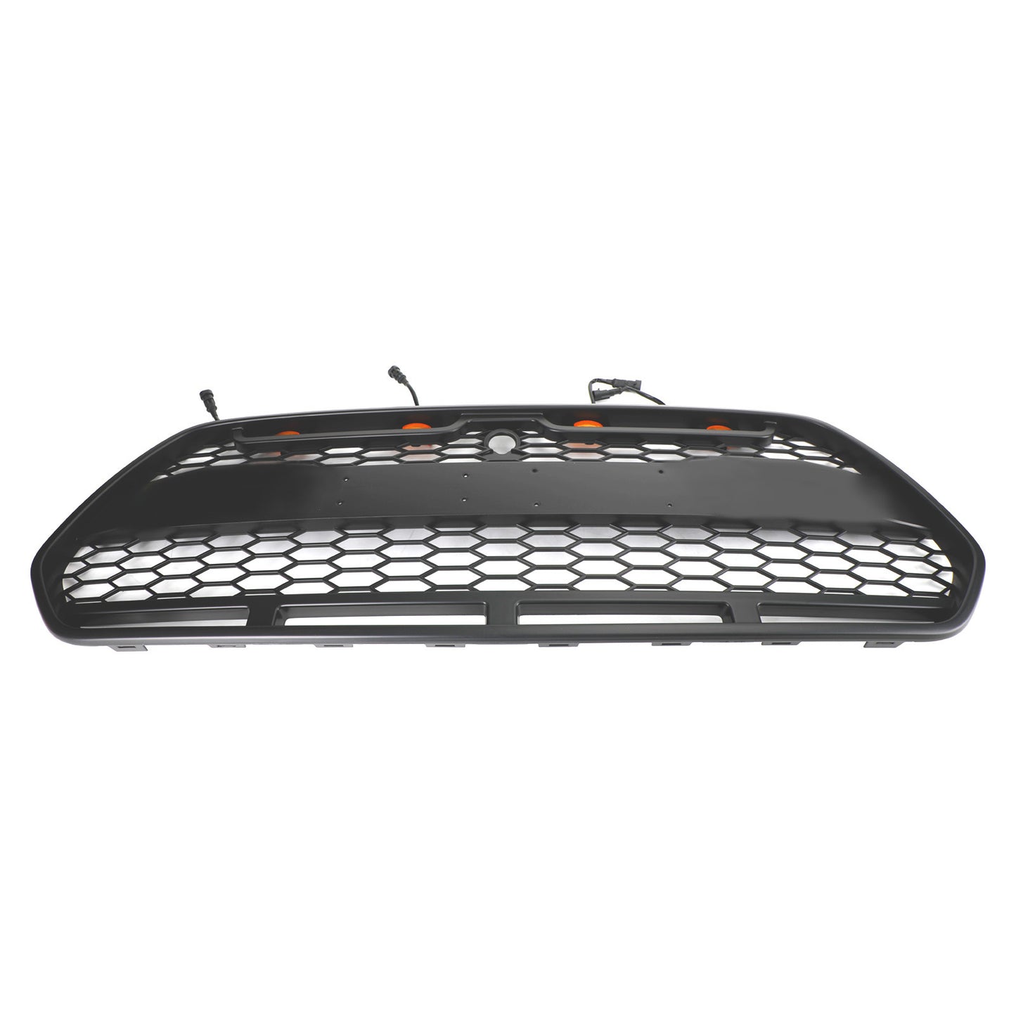 2015-2018 Ford Transit MK8 Raptor Front Bumper Grille Grill w/LED Matte Black